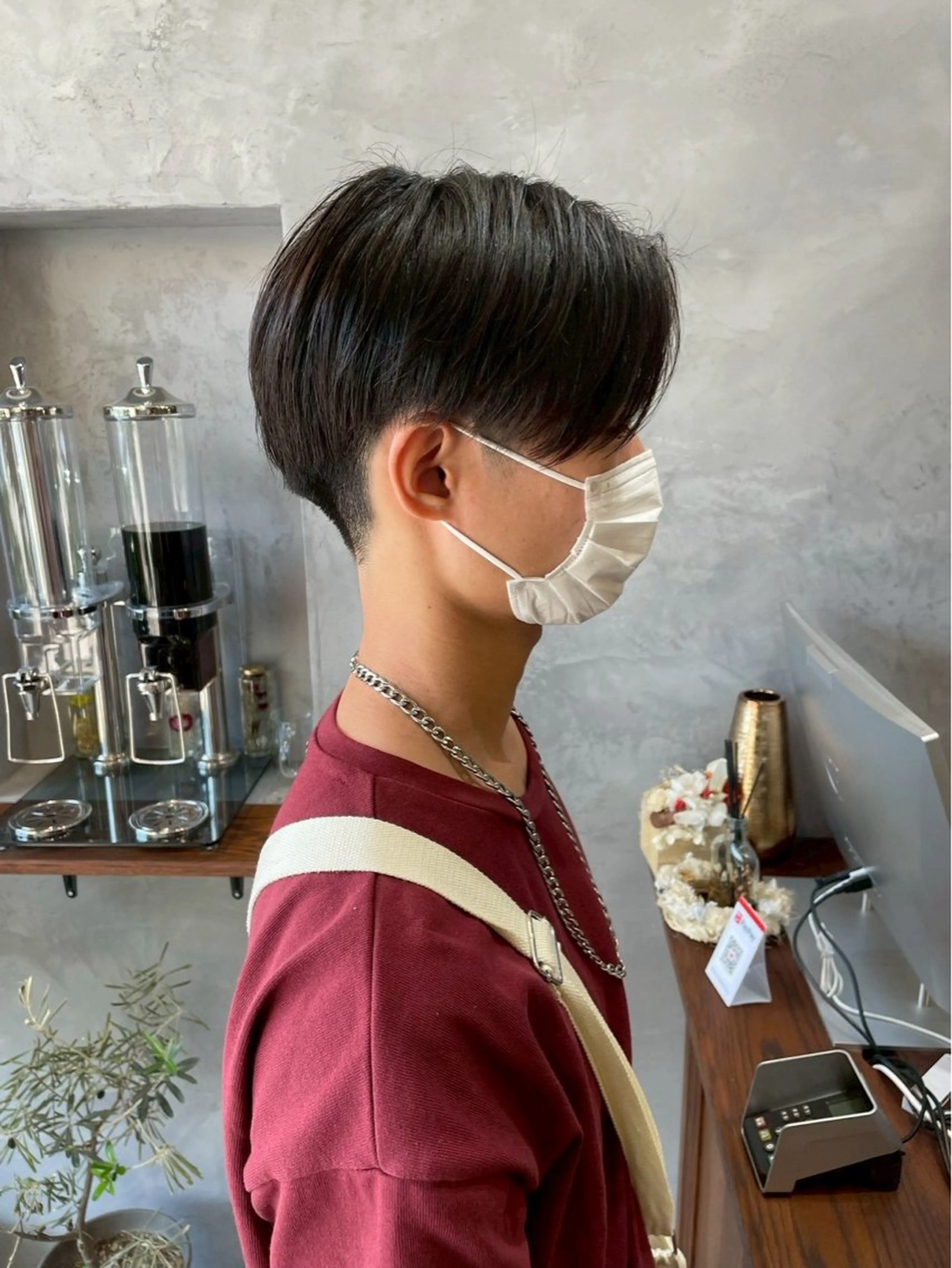 ショート メンズ カット 小野 竜聖のヘアスタイル