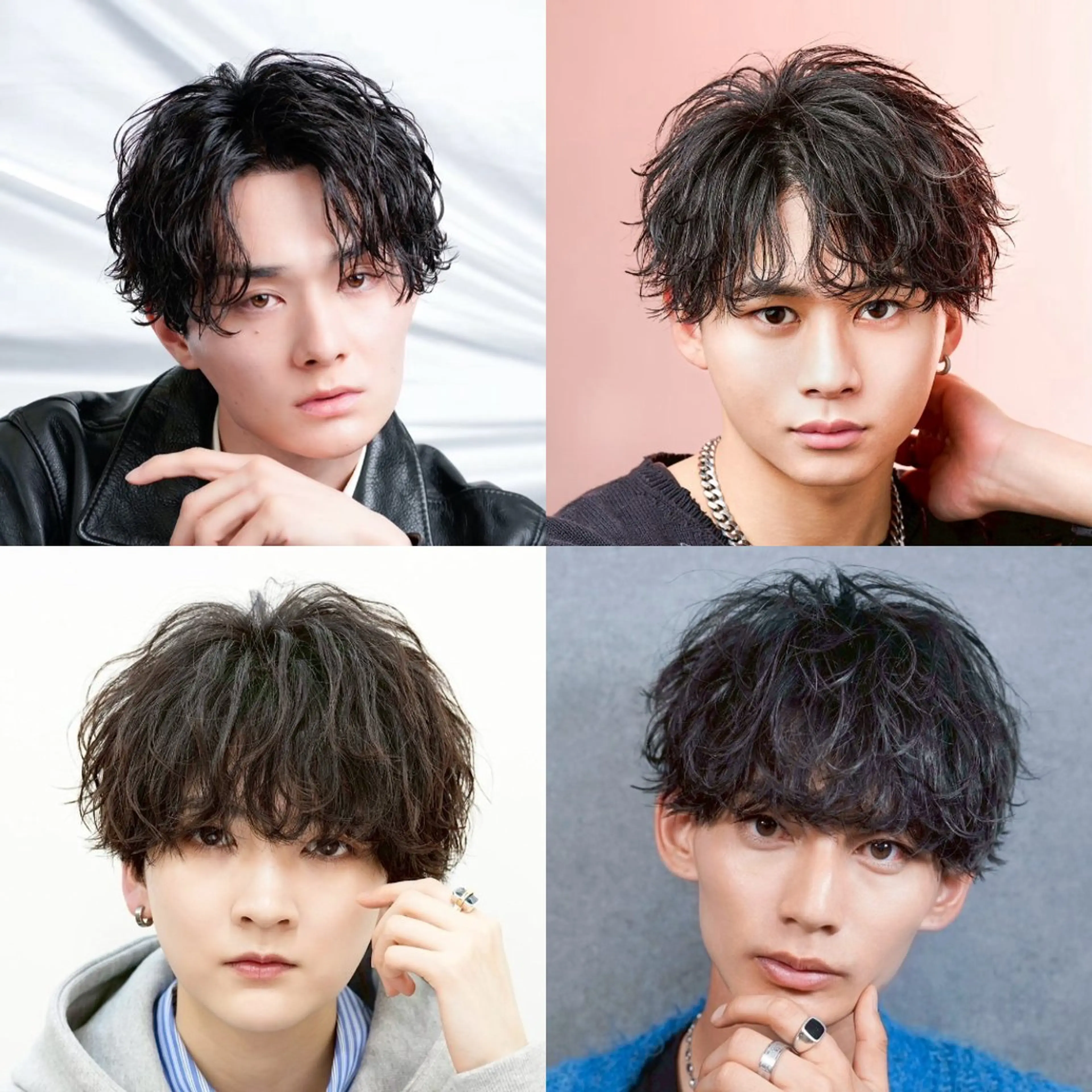 パーマ カット パーマ 古川 誠哉のヘアスタイル