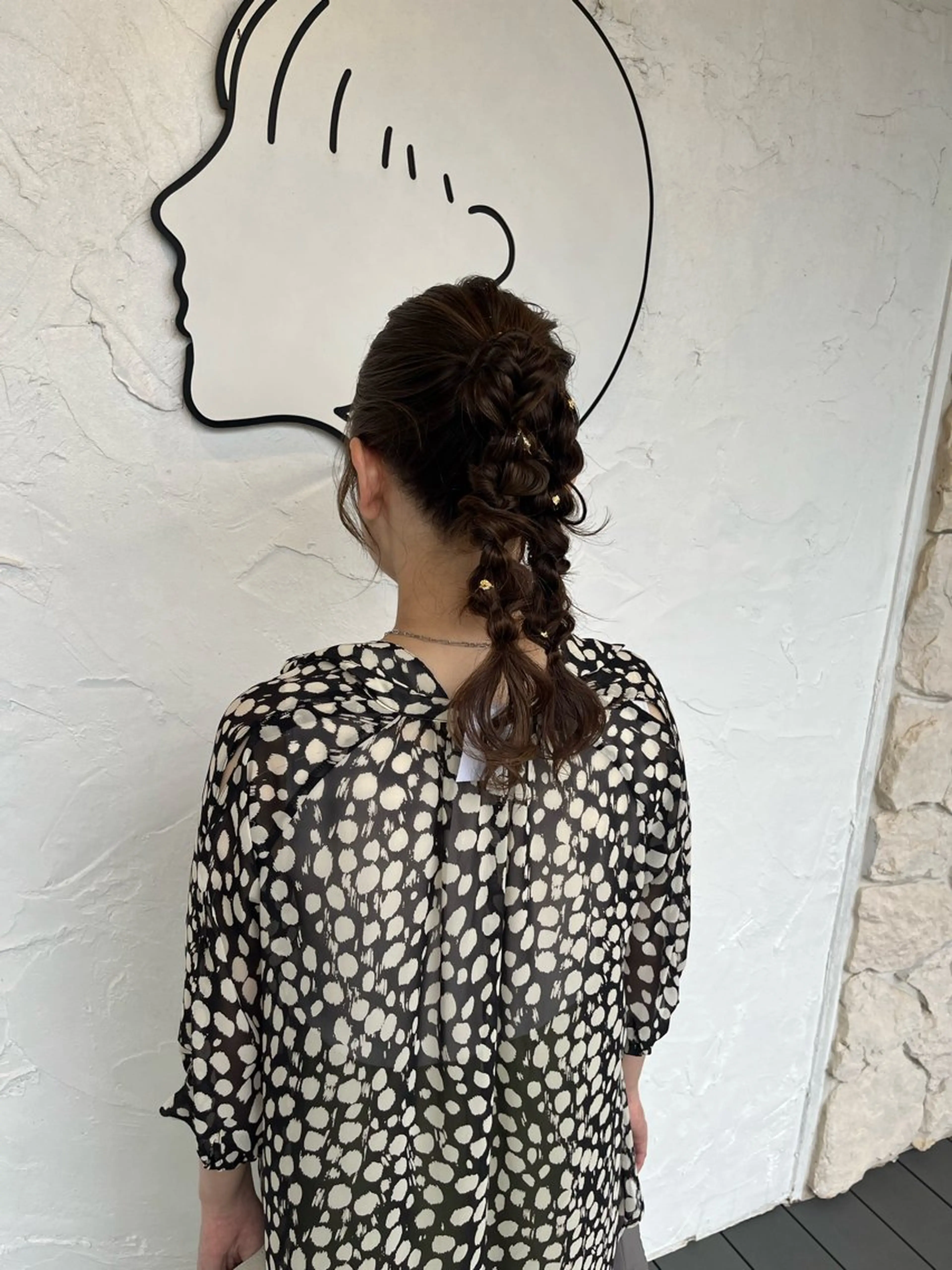 ヘアアレンジ ヘアセット 金沢市/美容師/ 岡島由希美のマツエク・マツパデザイン