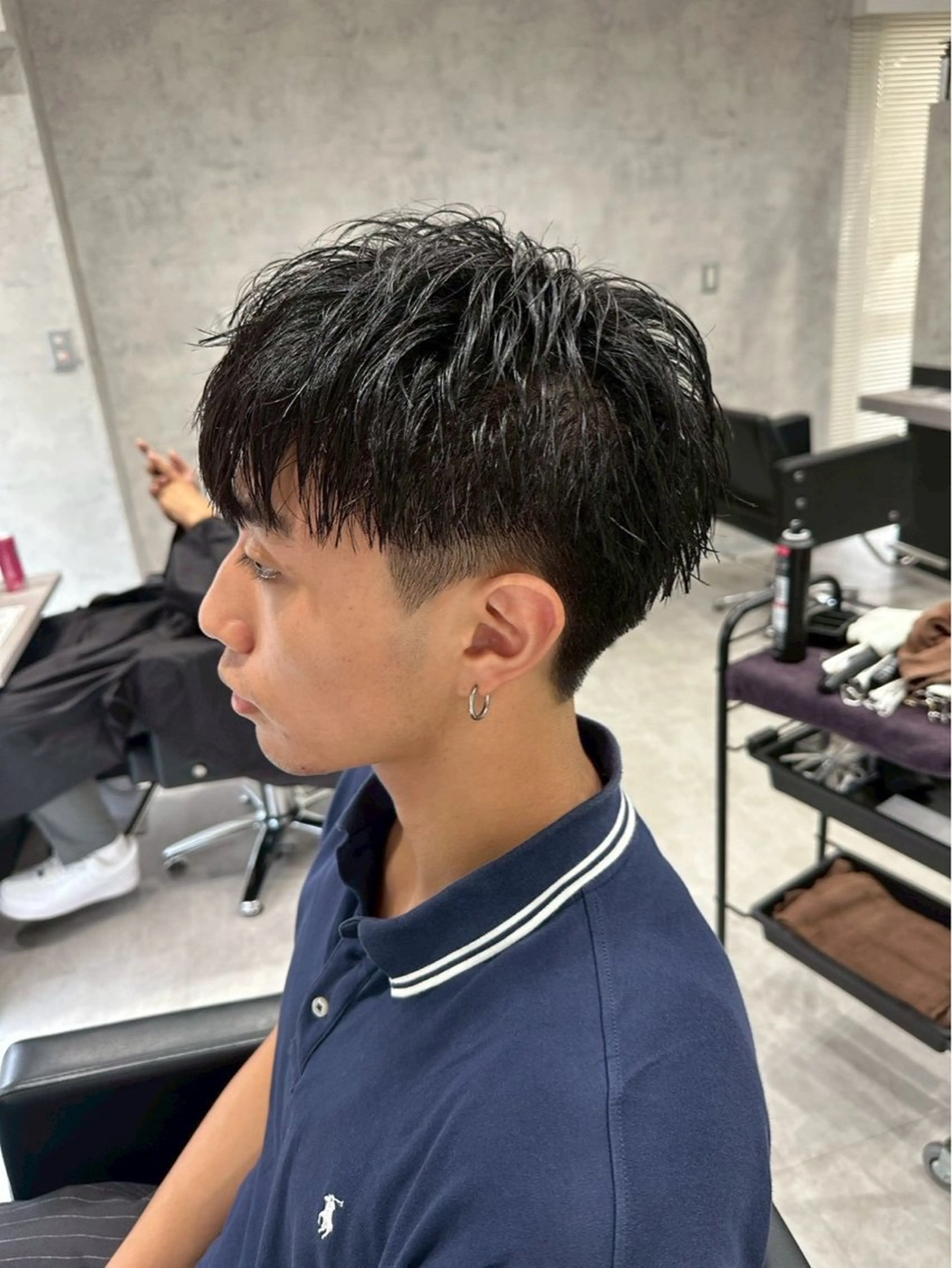 メンズ マッシュ 刈り上げ 🔥メンズ特化🔥 真裟斗のヘアスタイル