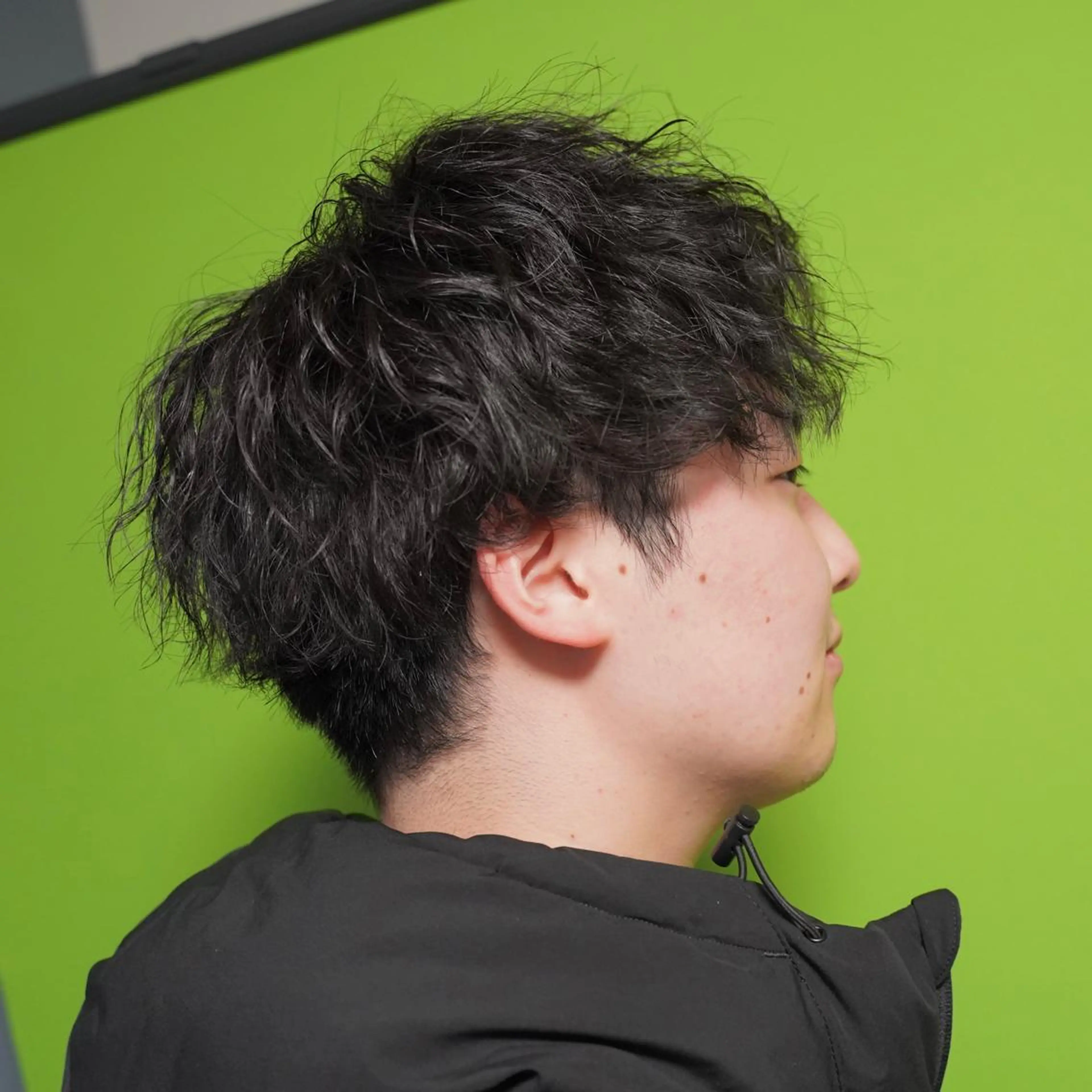 ショート パーマ メンズ カット パーマ メンズ特化美容師/ 藤戸 椋のヘアスタイル