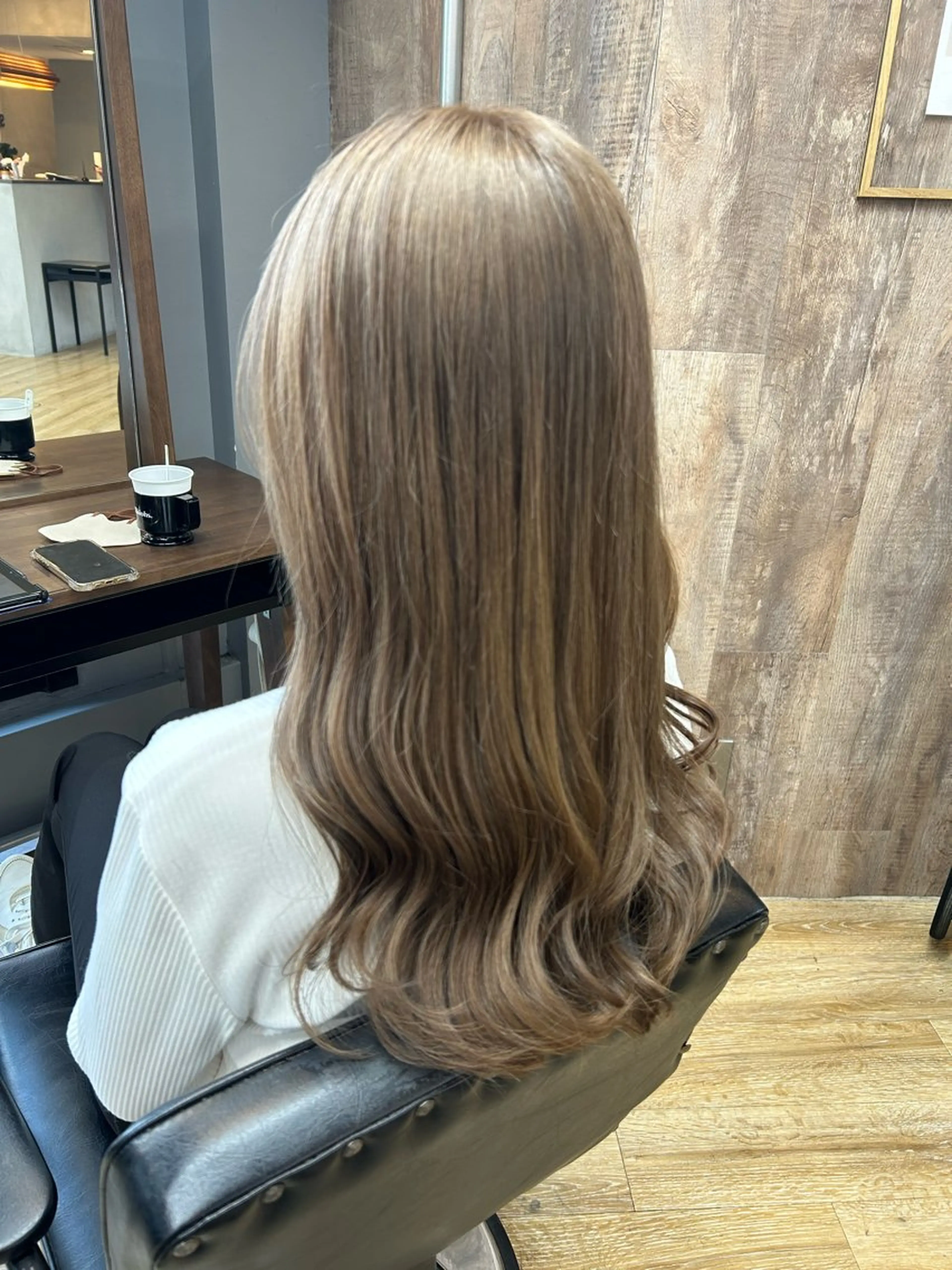 カラー ブリーチ 髪質改善/縮毛矯正 🫧RISA🎀のヘアスタイル