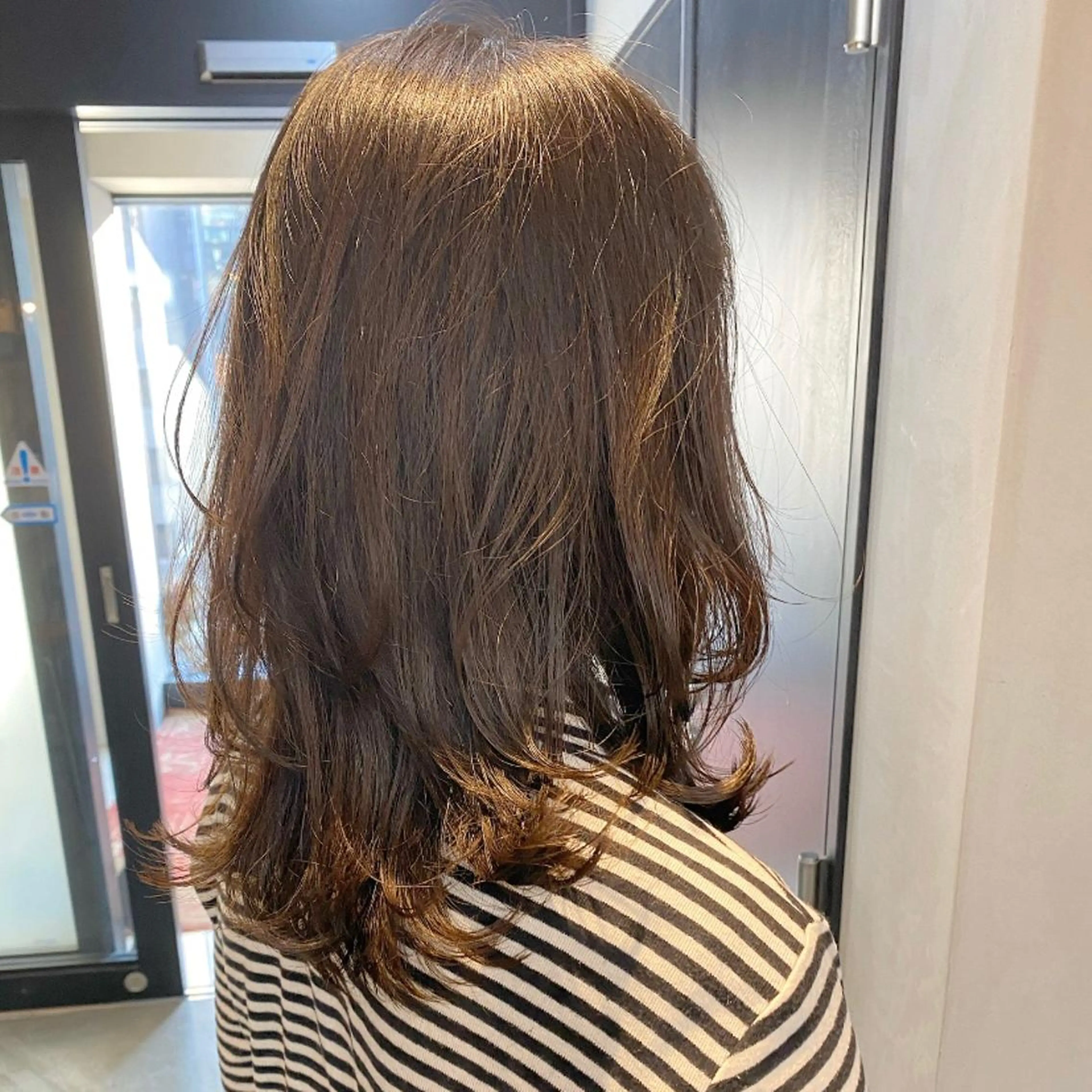 セミロング カラー パーマ 可愛いNo.1🌼 ／misakiのヘアスタイル