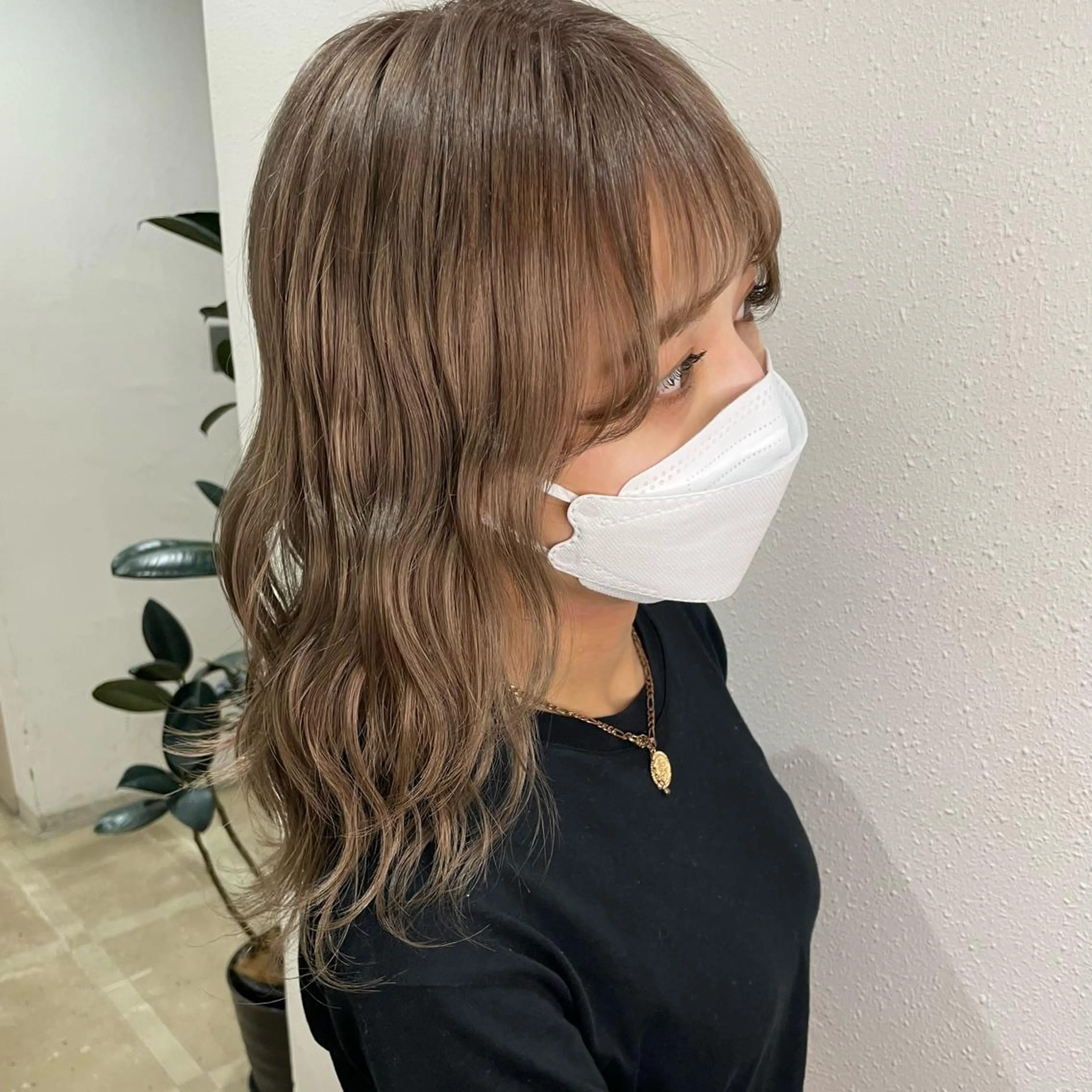 セミロング 韓国𝐻𝑎𝑖𝑟 🇰🇷🖤ハラのヘアスタイル