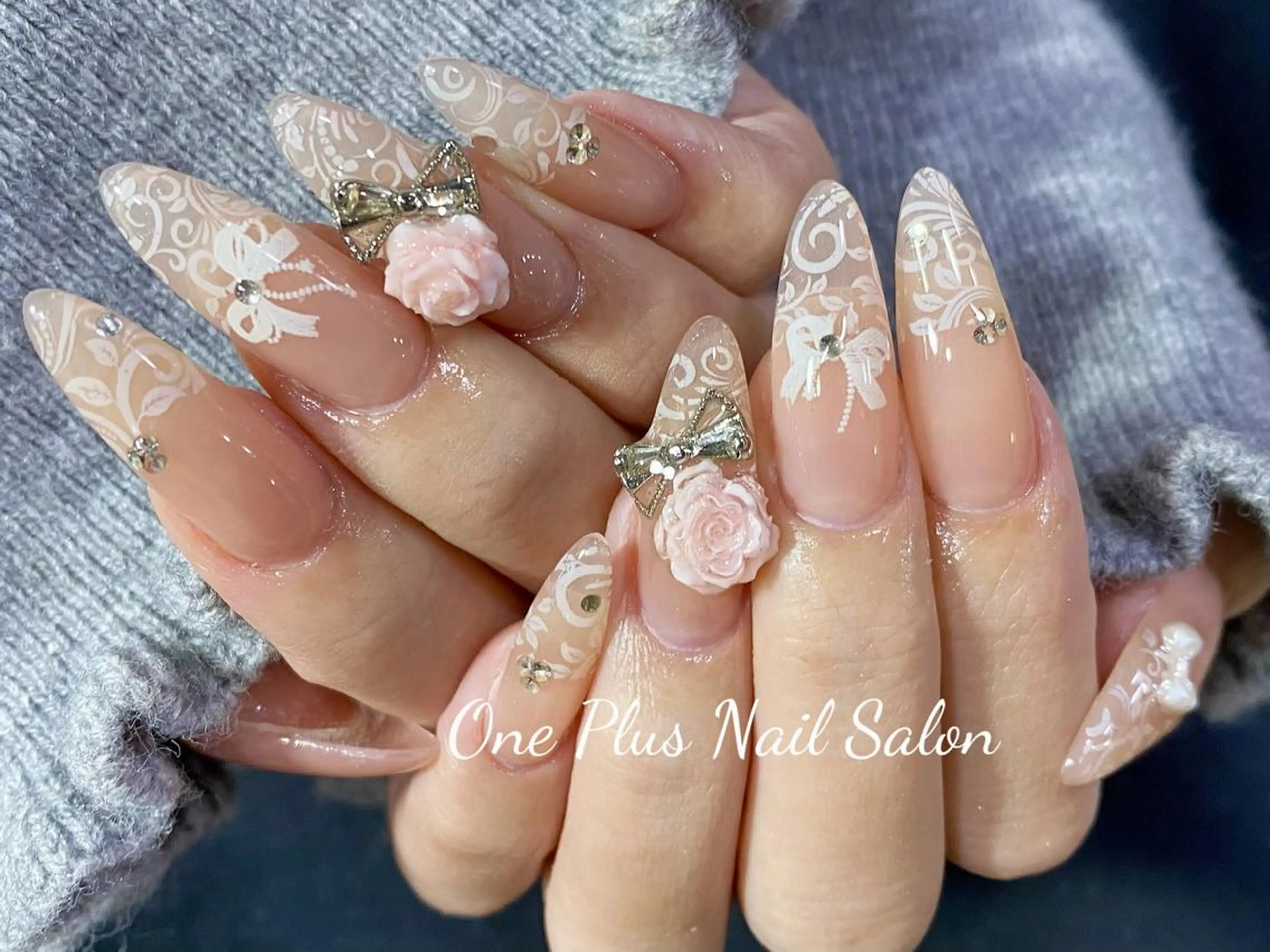 ネイル ハンドネイル One Plus キキのネイルデザイン