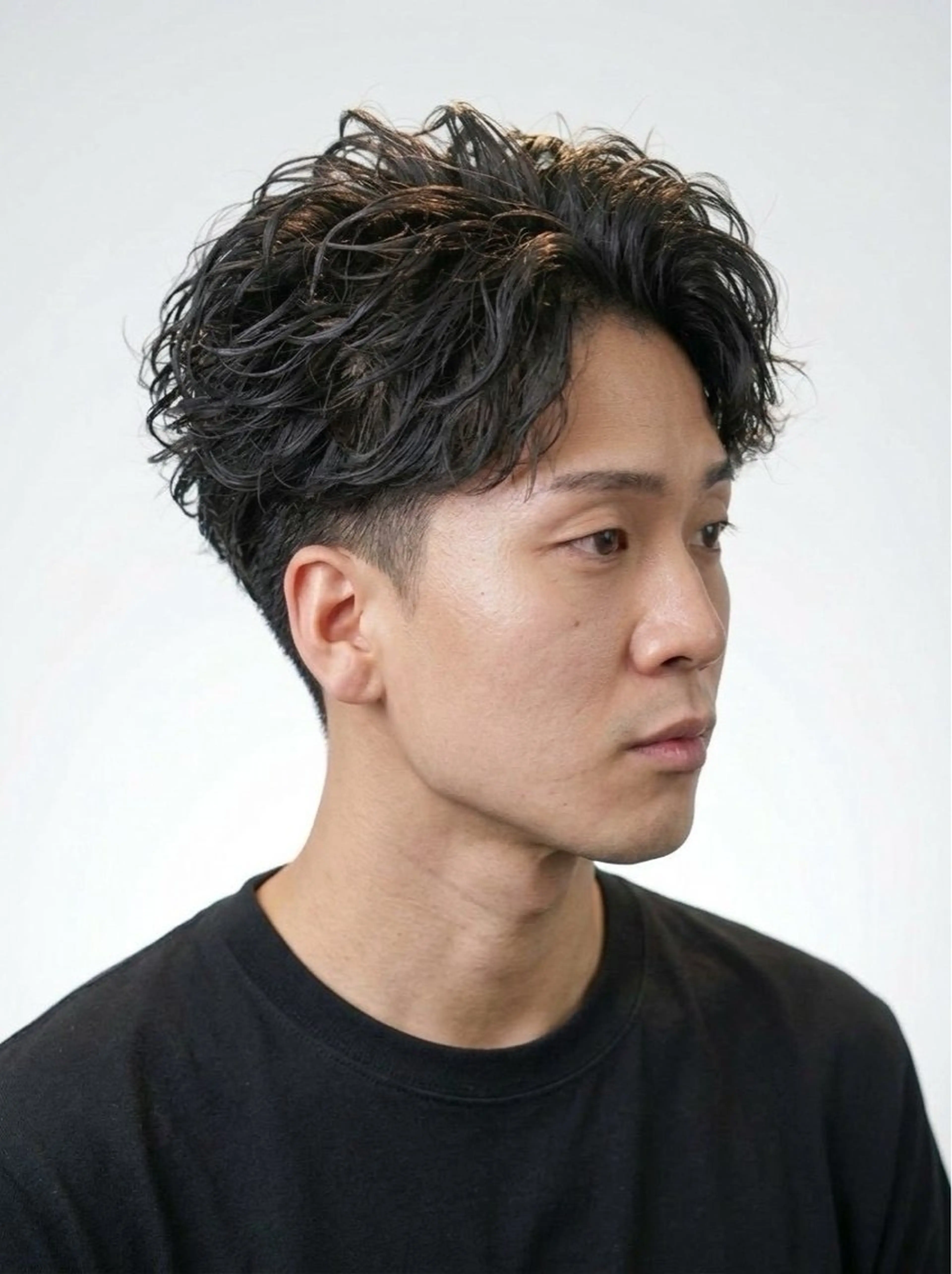 ショート 深井 龍生のヘアスタイル