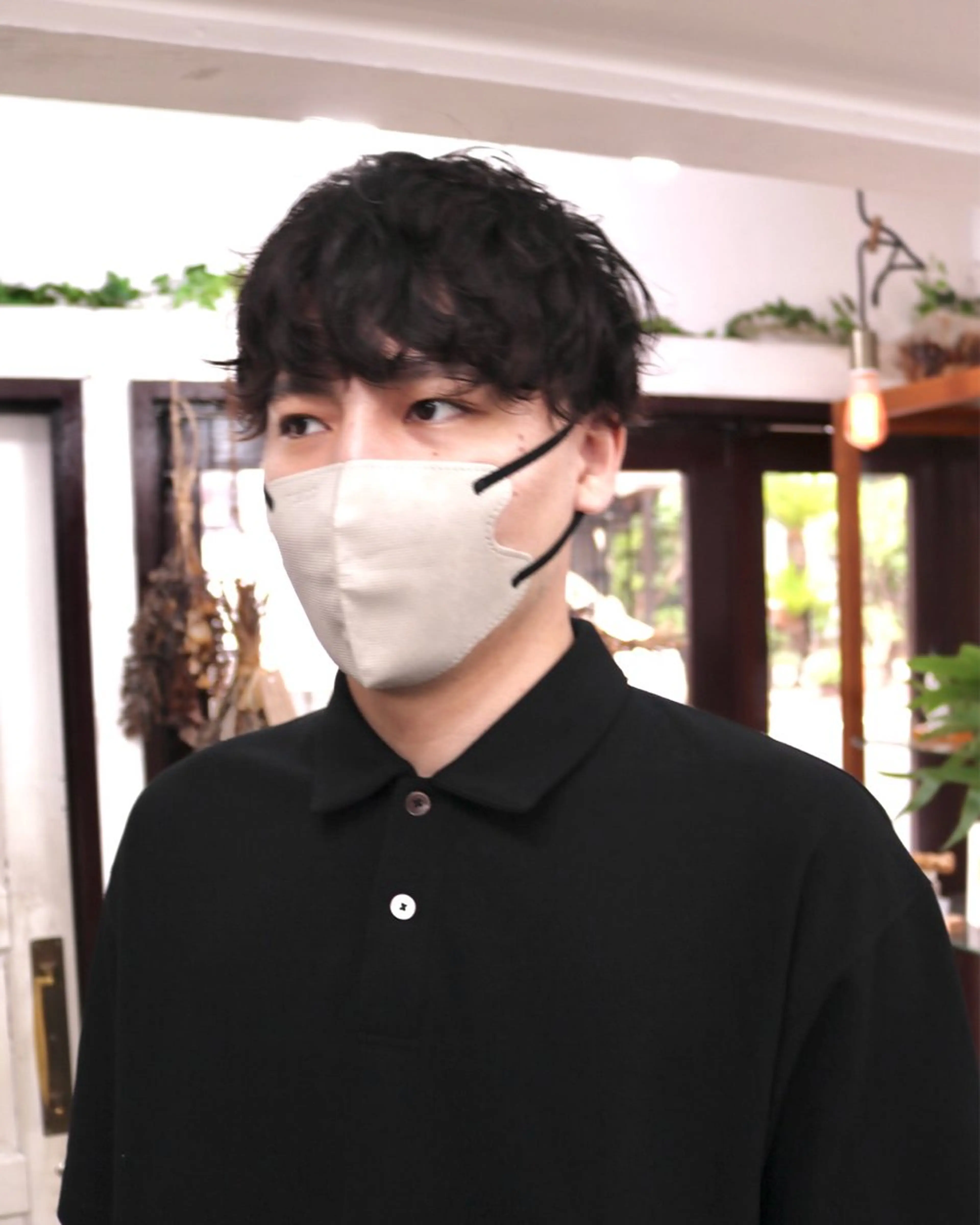 ショート パーマ メンズ カット パーマ トリートメント 木村陸弥 似合わせ 透明感カラー🌿のヘアスタイル