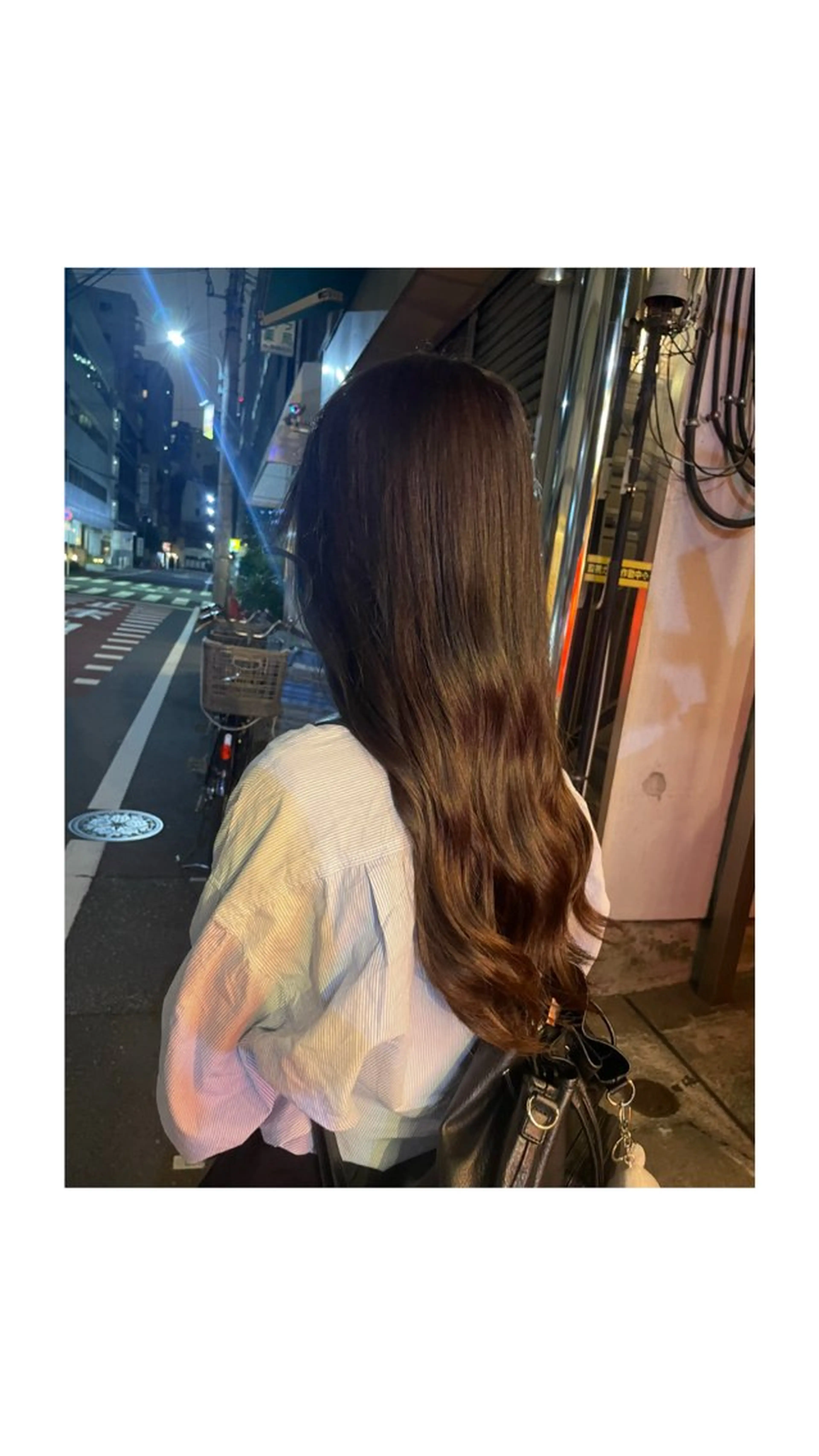 ロング カラー ヘアカラー 𝐘𝐔𝐑𝐈𝐀 |人形町店🩶のヘアスタイル