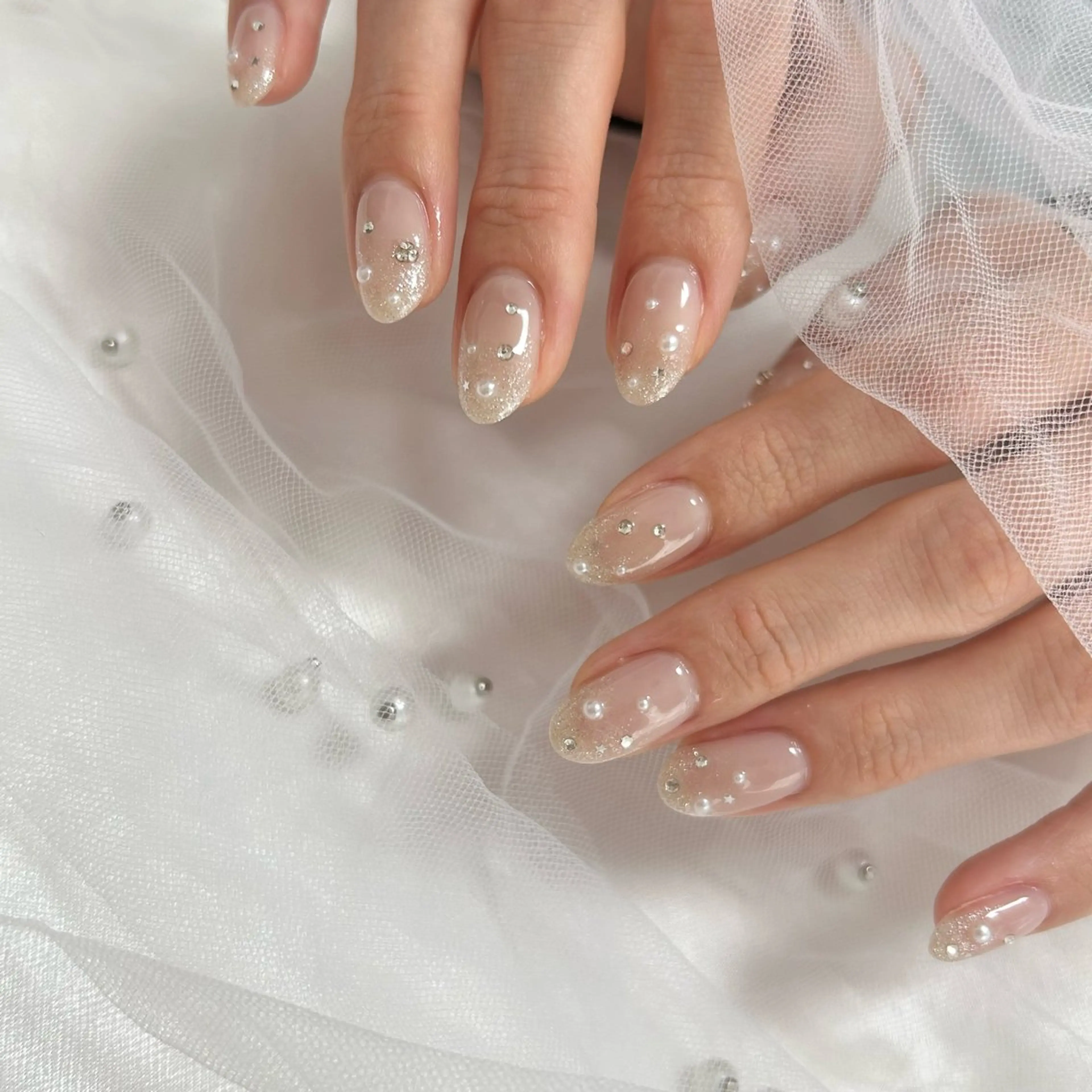 ネイル キラキラネイル 持ち込み ハンドネイル Dallon nailのネイルデザイン