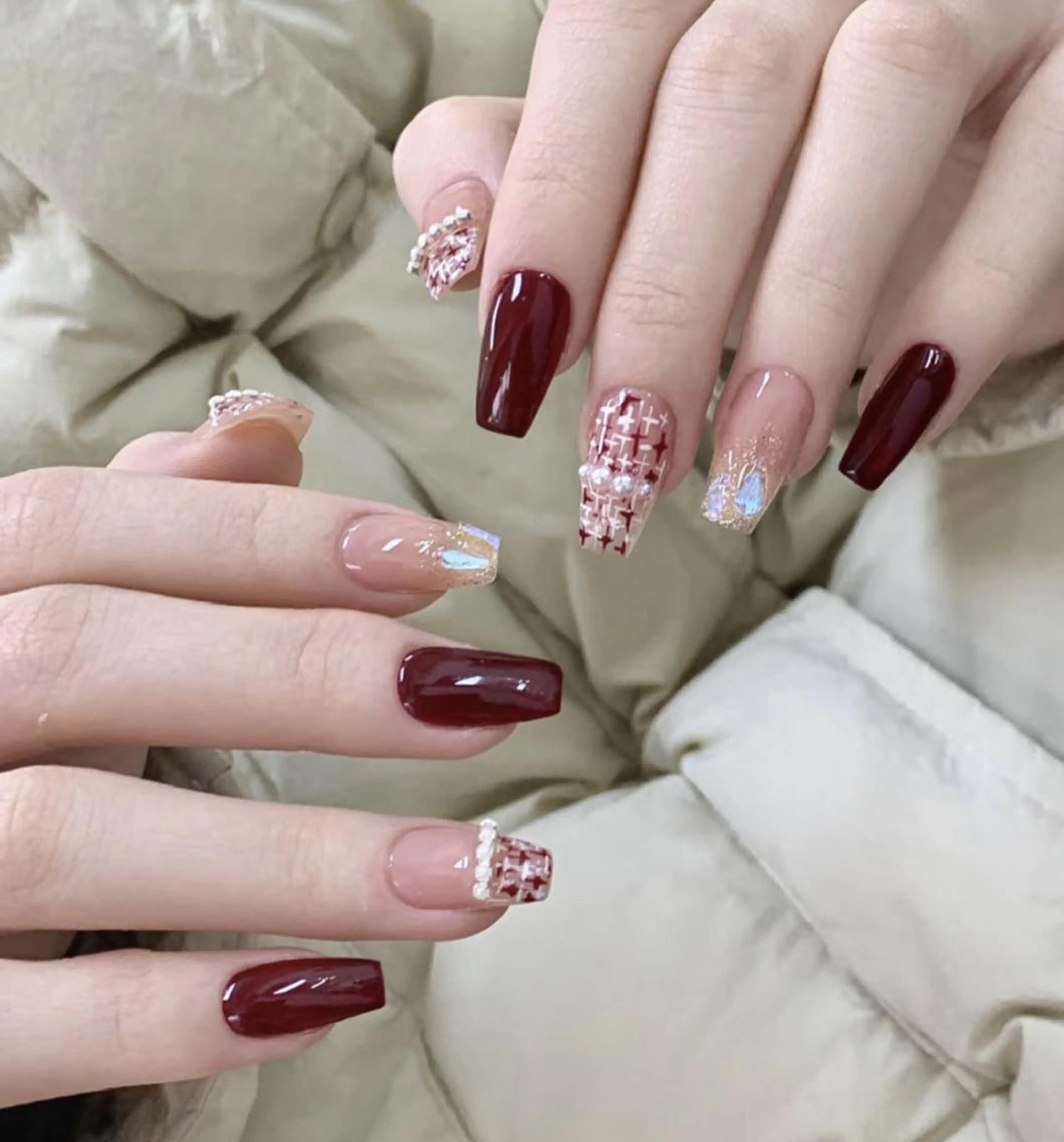 ネイル ハンドネイル ハンドケア 🍑 momo_nailのネイルデザイン