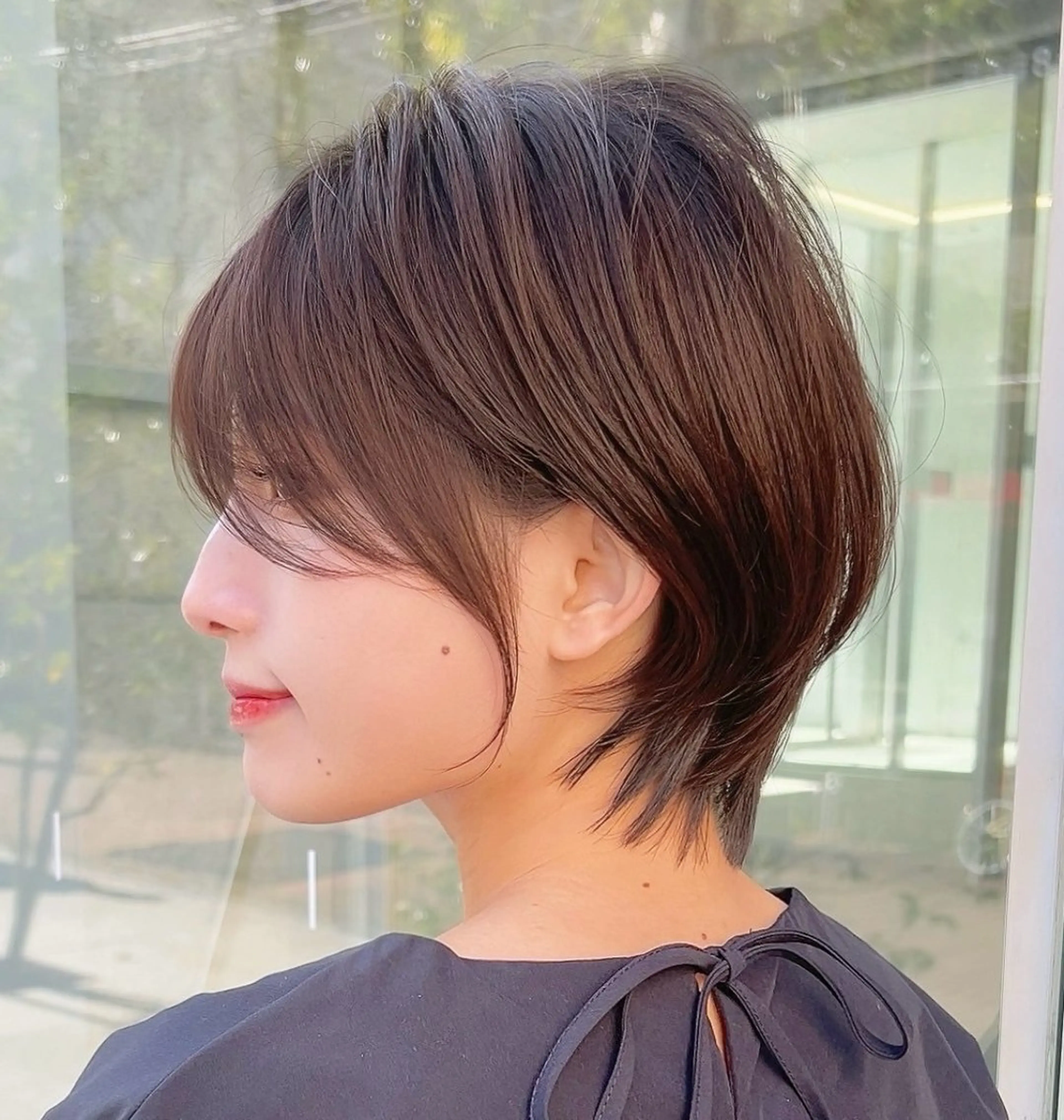 ショート 丸みショート ショートヘア 巻ける縮毛矯正/ボブ 小顔カット大和田拓夢のヘアスタイル