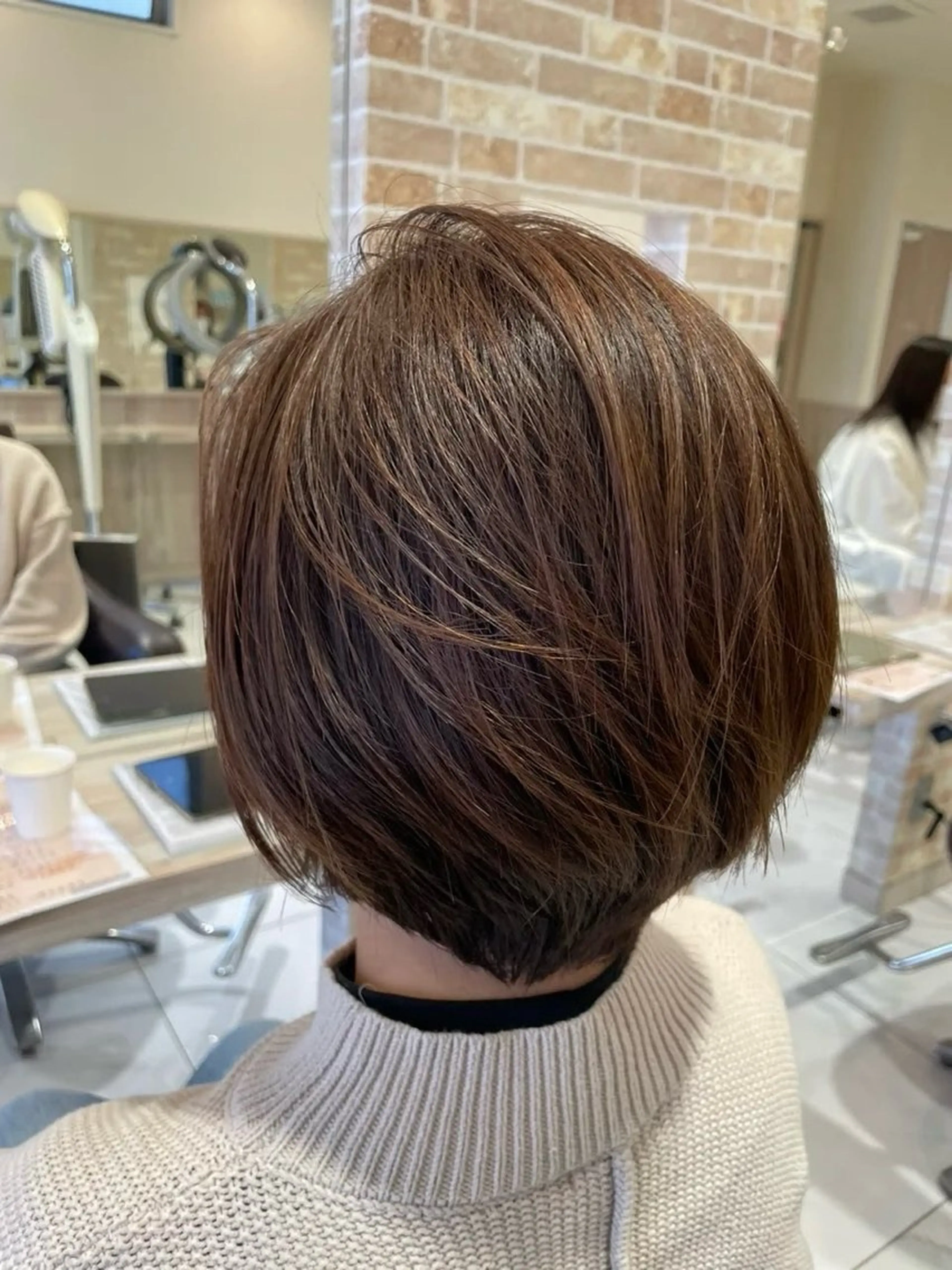 ショート ショートボブ ボブ ショートヘア GRANDEUR natsukiのヘアスタイル