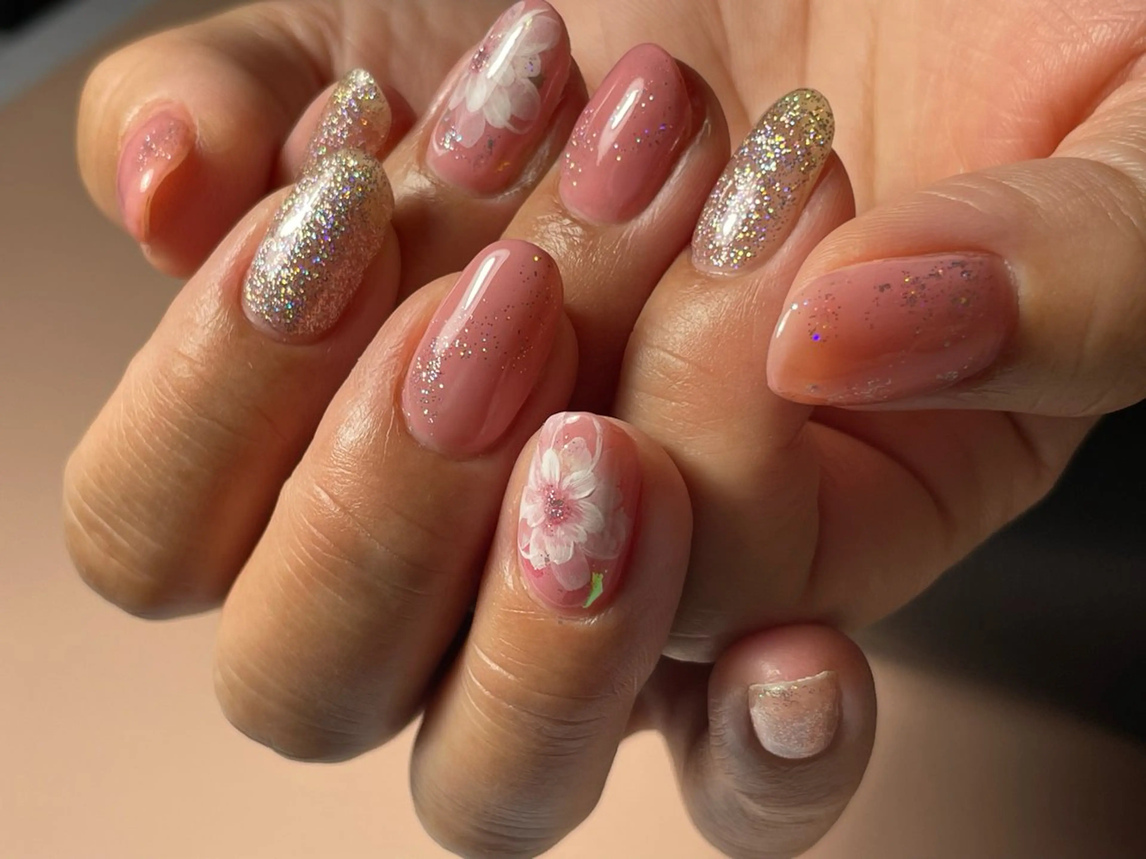 ネイル 入学式 卒業式 Chong Sarangのネイルデザイン