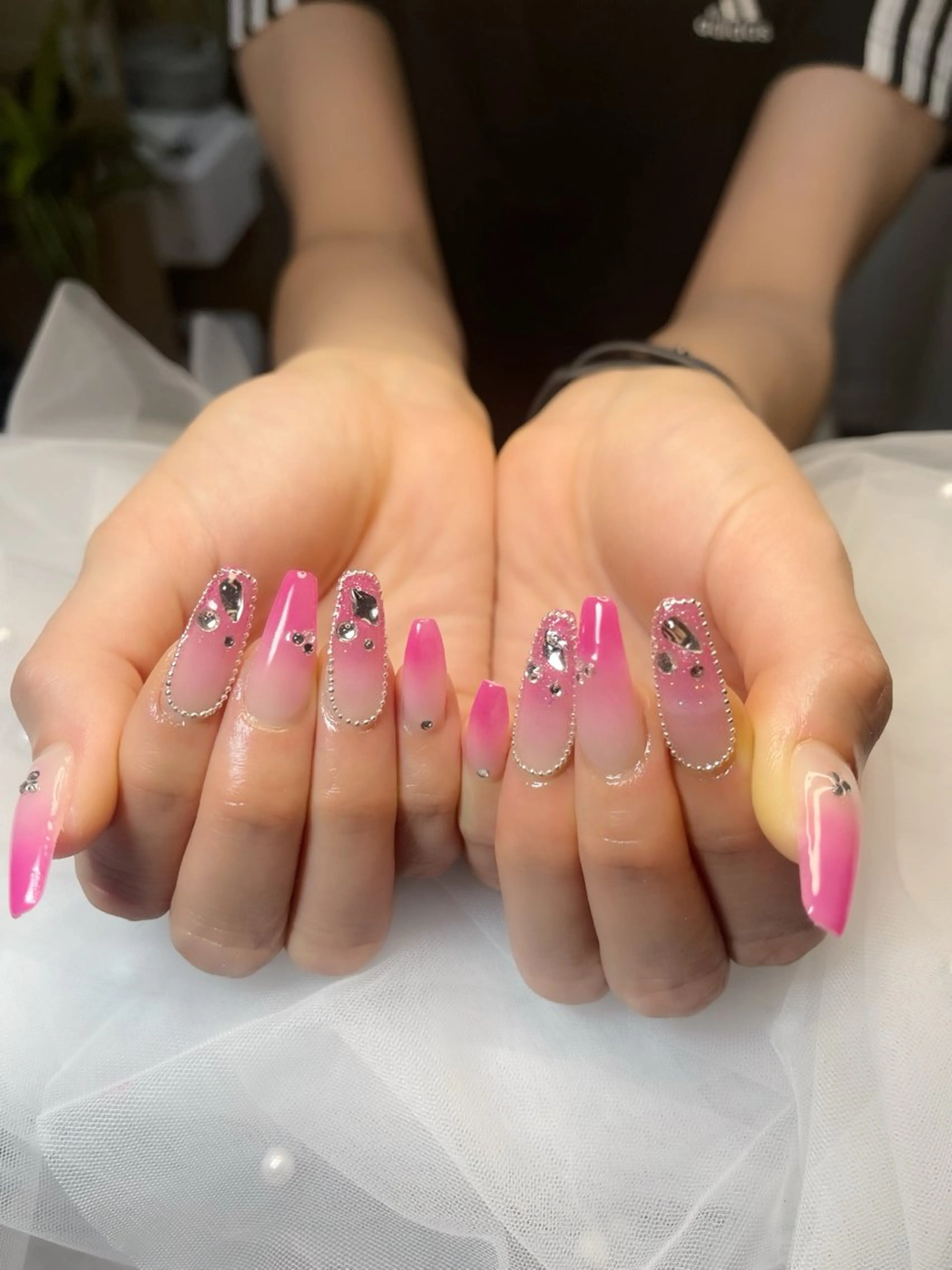 ネイル ハイネイル 自宅サロンのネイルデザイン