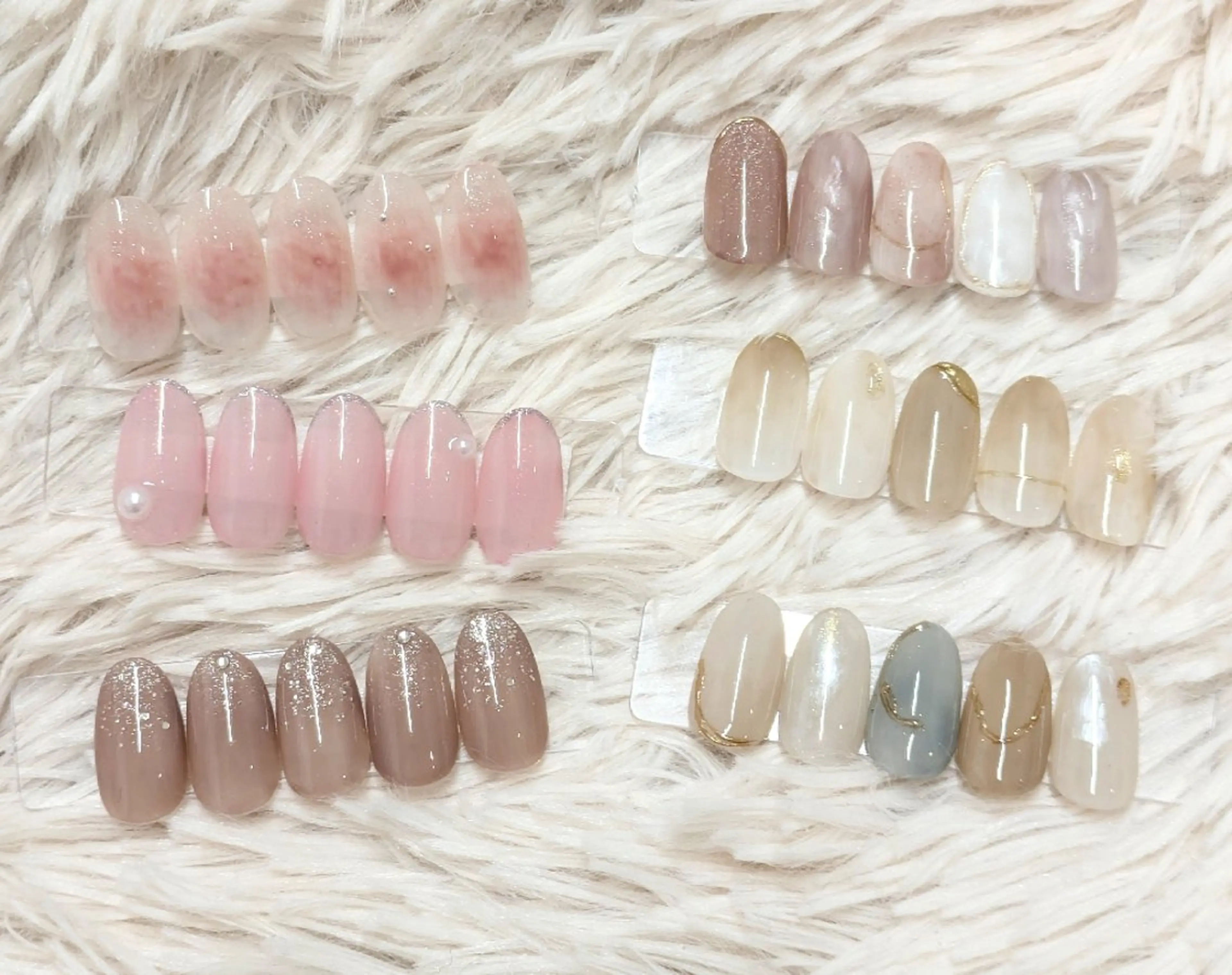 ネイル 春ネイル ハンドネイル 會田 瑠衣のネイルデザイン