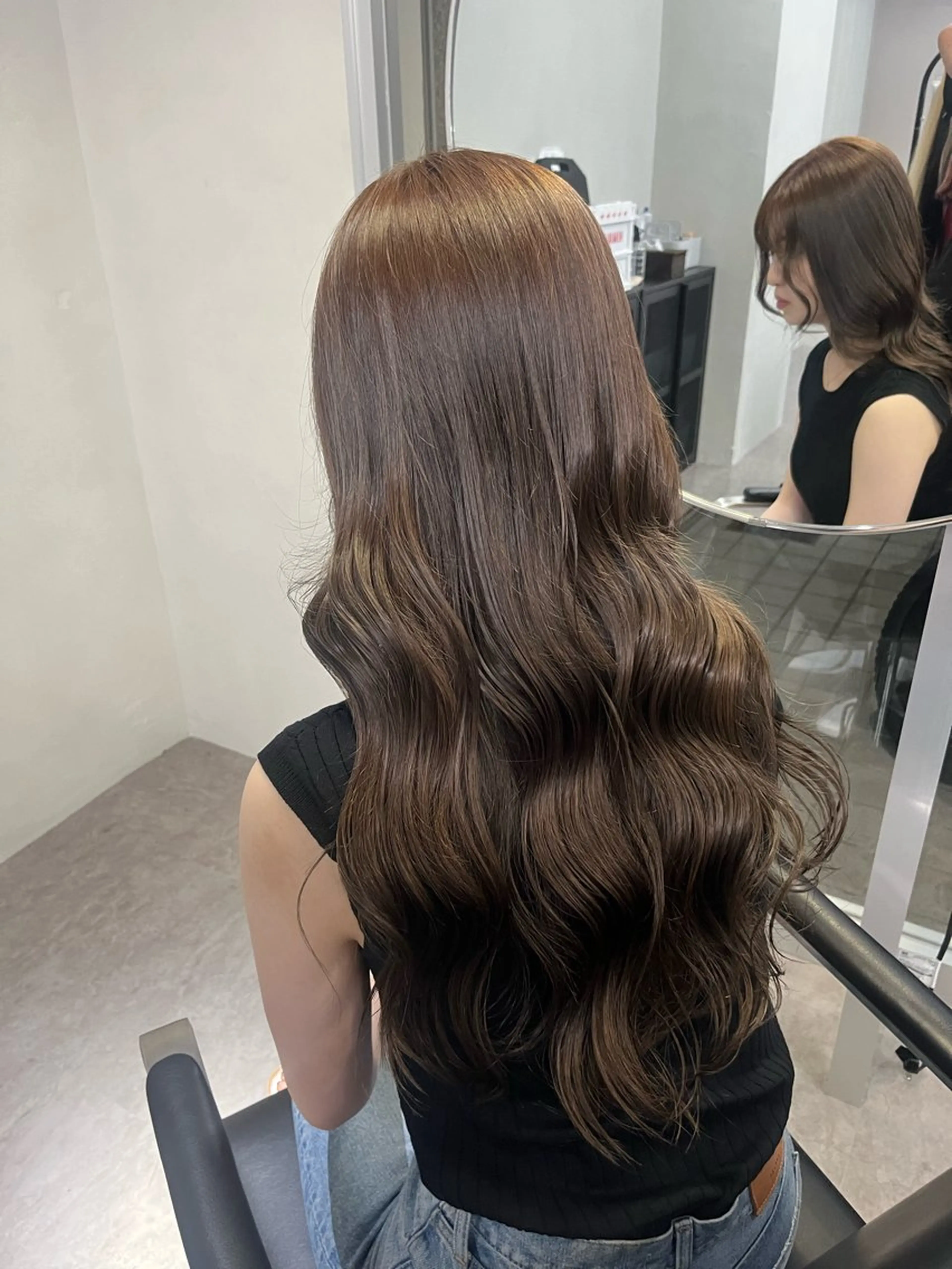 ロング カラー カットモデル募集中 Yui🎀✨のヘアスタイル