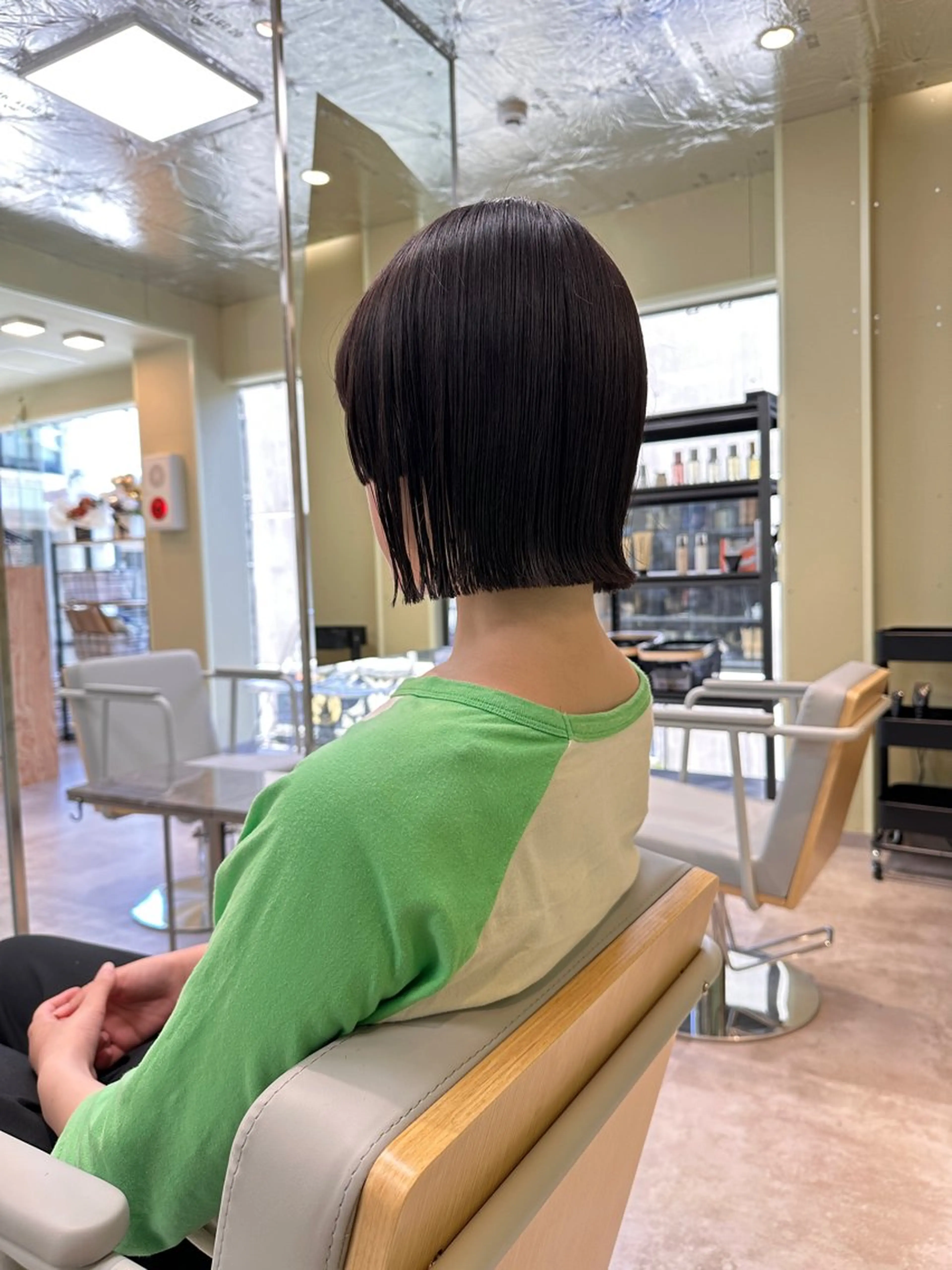 ショート ボブ/ぱつっとボブ/ 谷口 海星のヘアスタイル