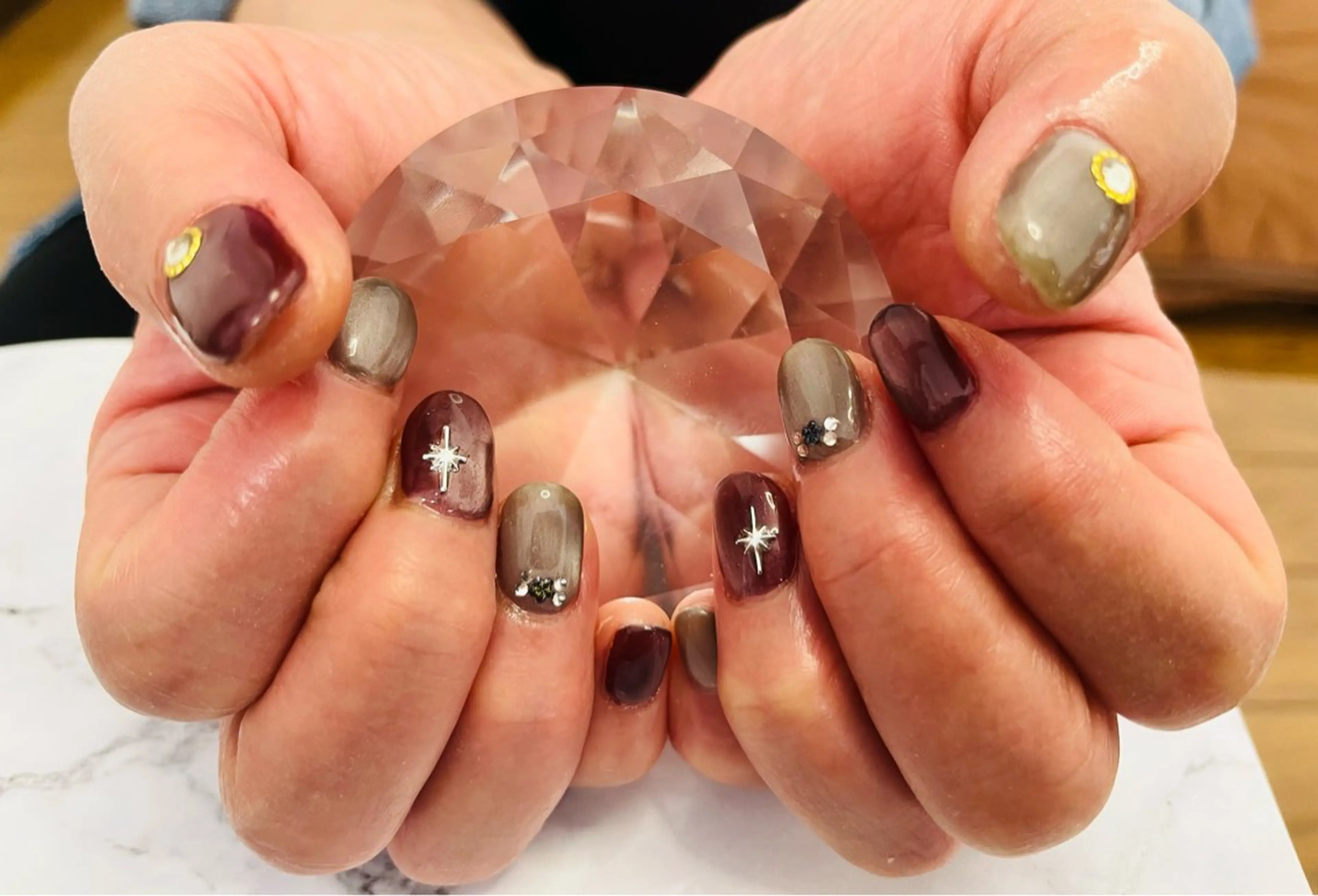 ネイル ハンドネイル Nail ecxia ／Reikaのネイルデザイン