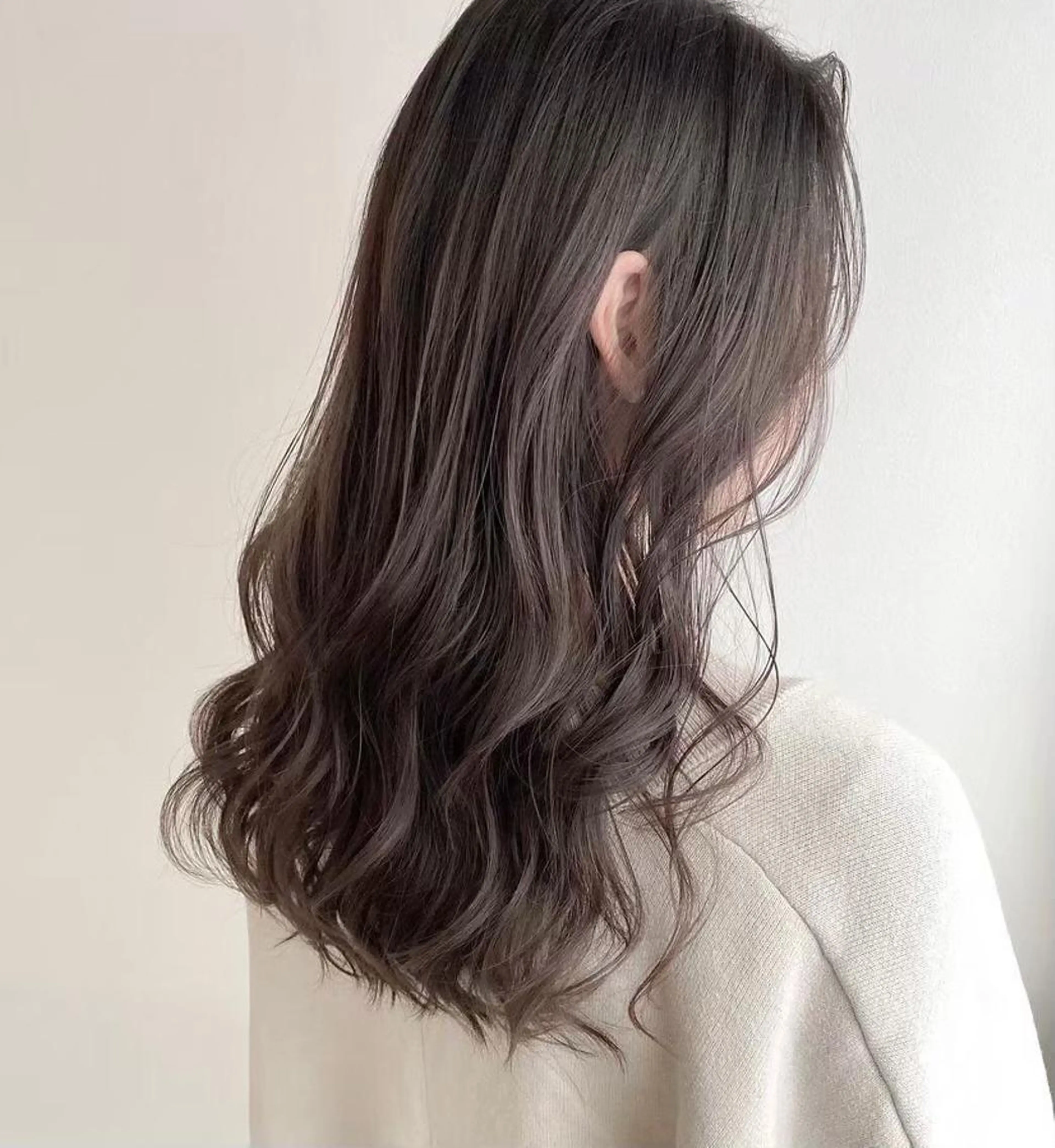 セミロング アッシュ 橘　愛佳/暖色系 カラー/ピンク/のヘアスタイル