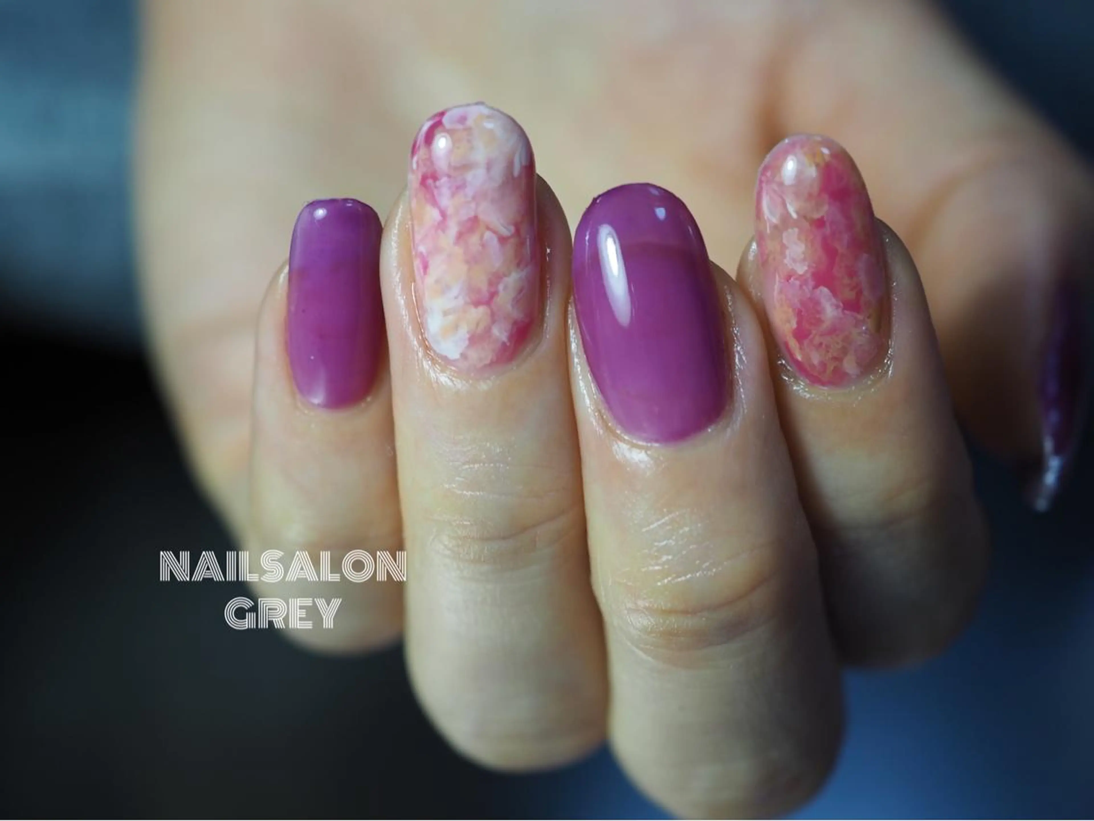 ネイル 【GREY】 TAIRAのネイルデザイン