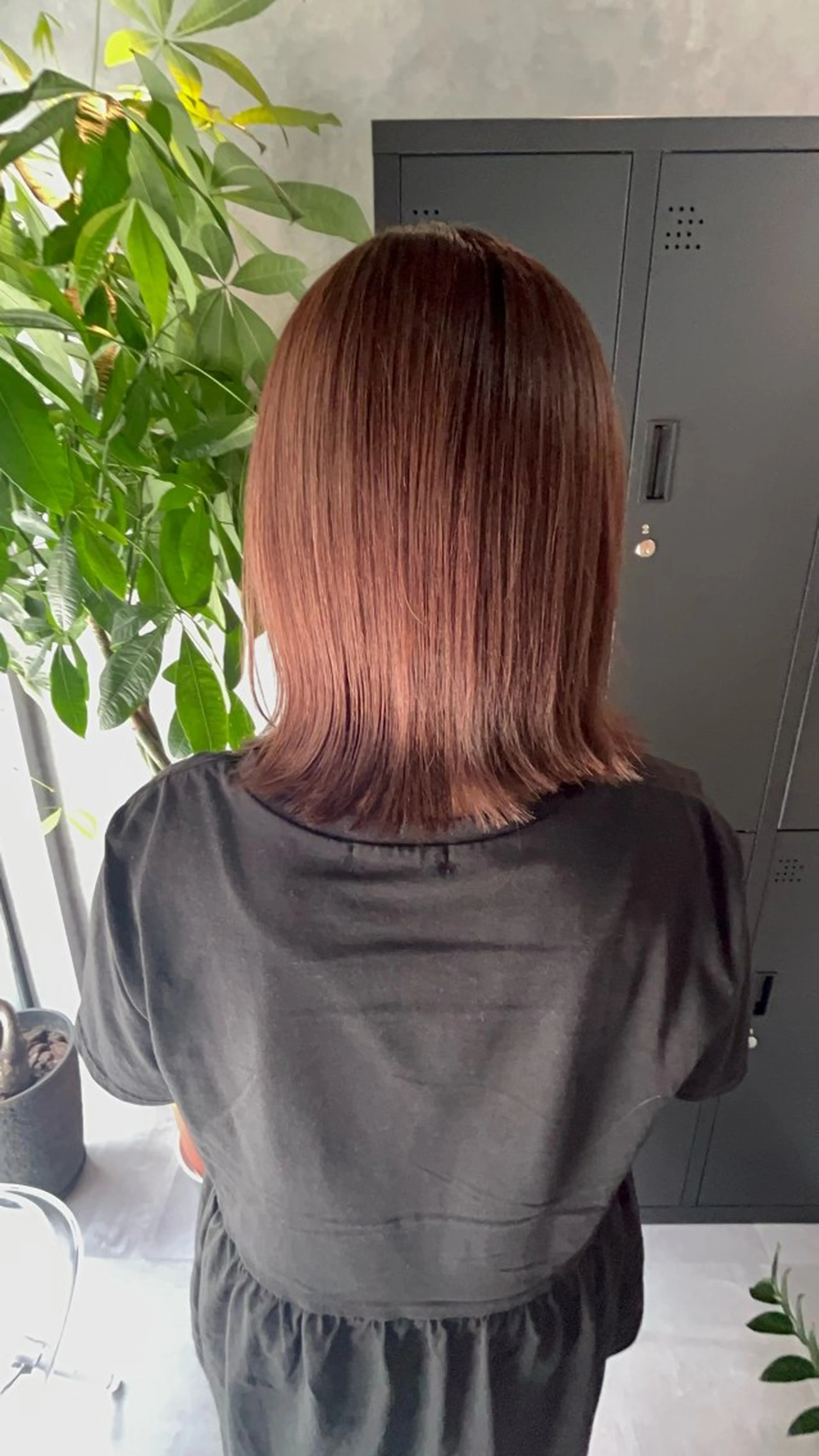 ミディアム カラー ブラウンカラー 透明感カラー 小山洋次/阪急茨木/ 透明感カラーショートのヘアスタイル