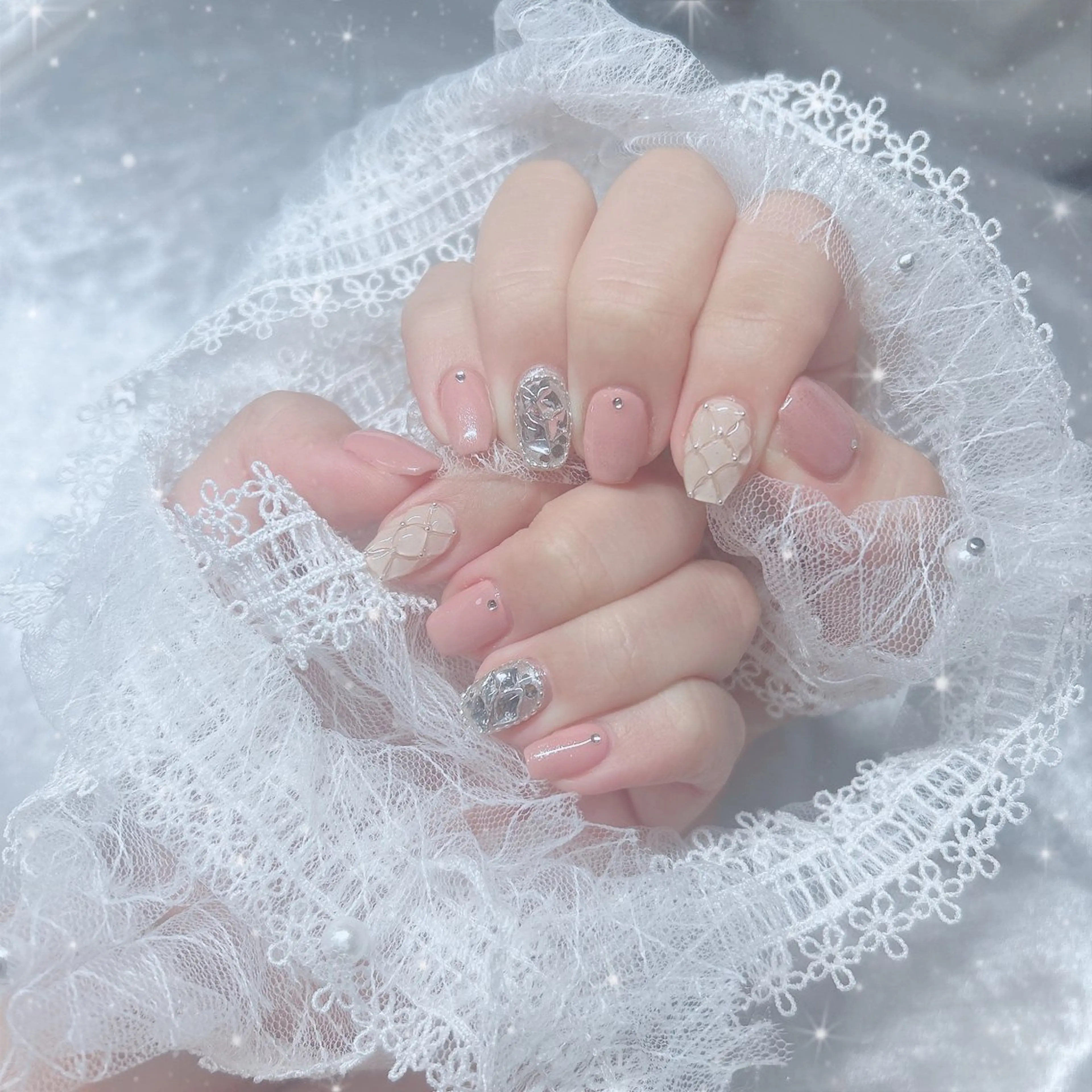 ネイル ハンドネイル Best Nail Yu🎀🫧のネイルデザイン