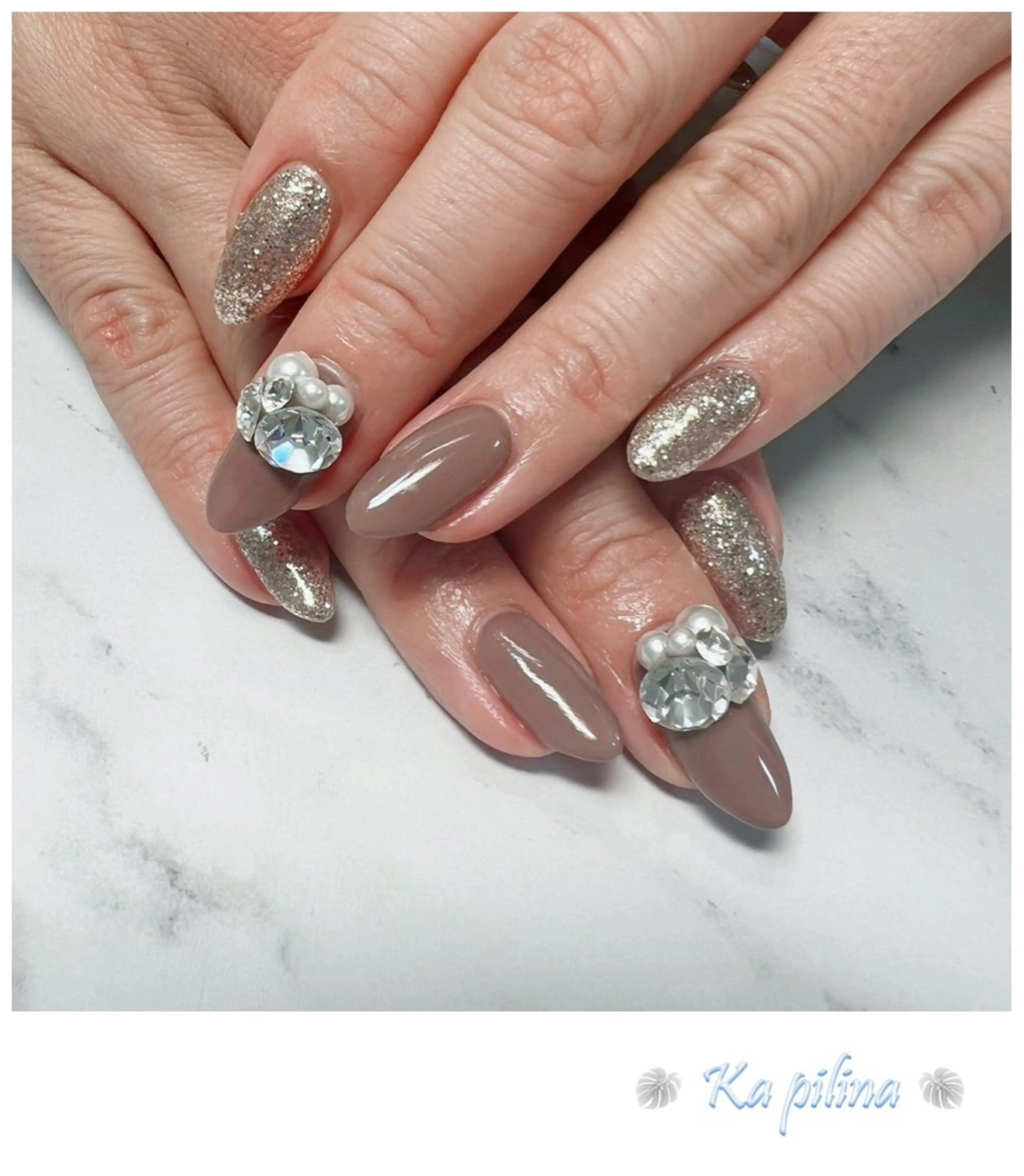 ネイル Nail salon Ka pilinaのネイルデザイン