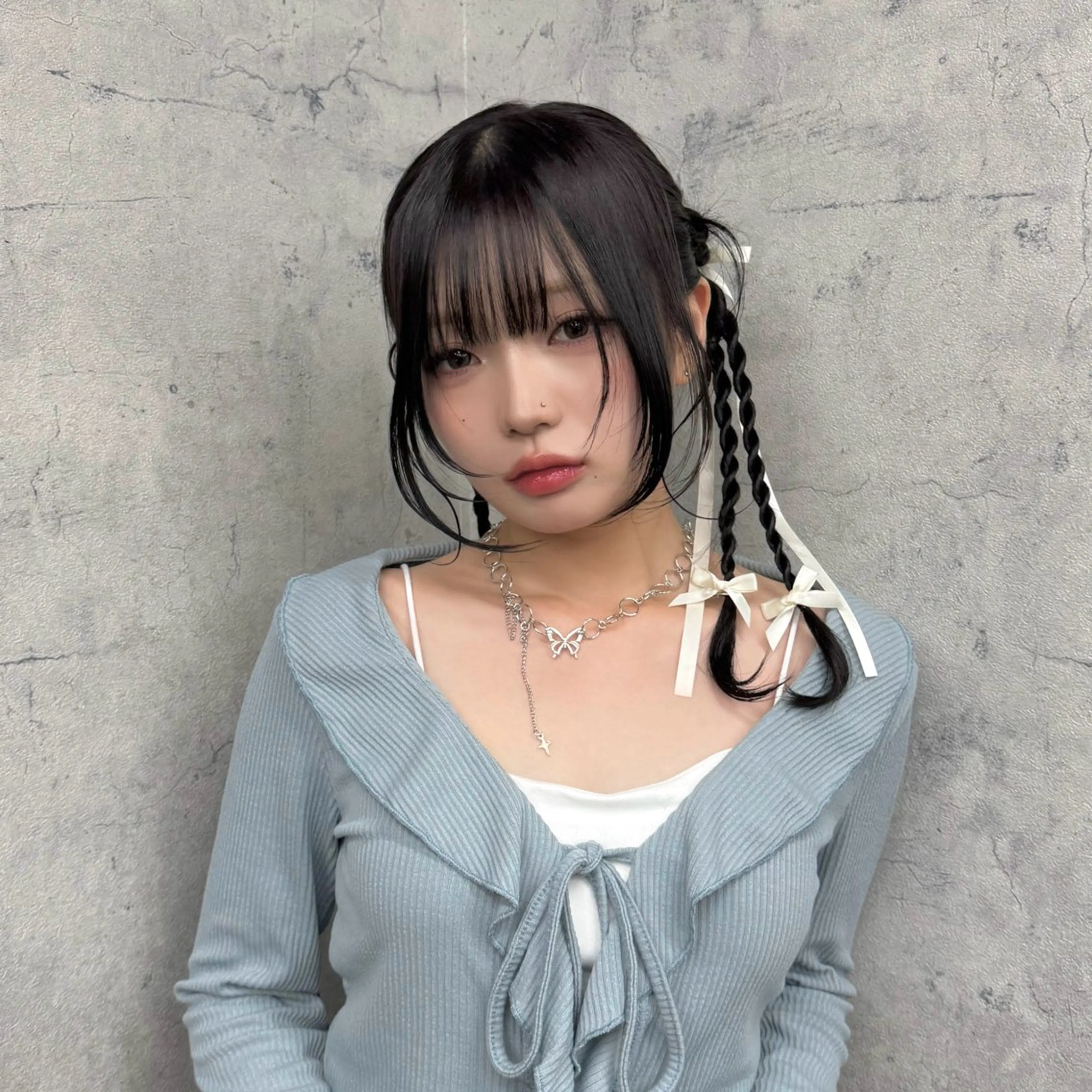 ロング ヘアアレンジ JUNSHIN🦋 ヘアセット／カラーのヘアスタイル