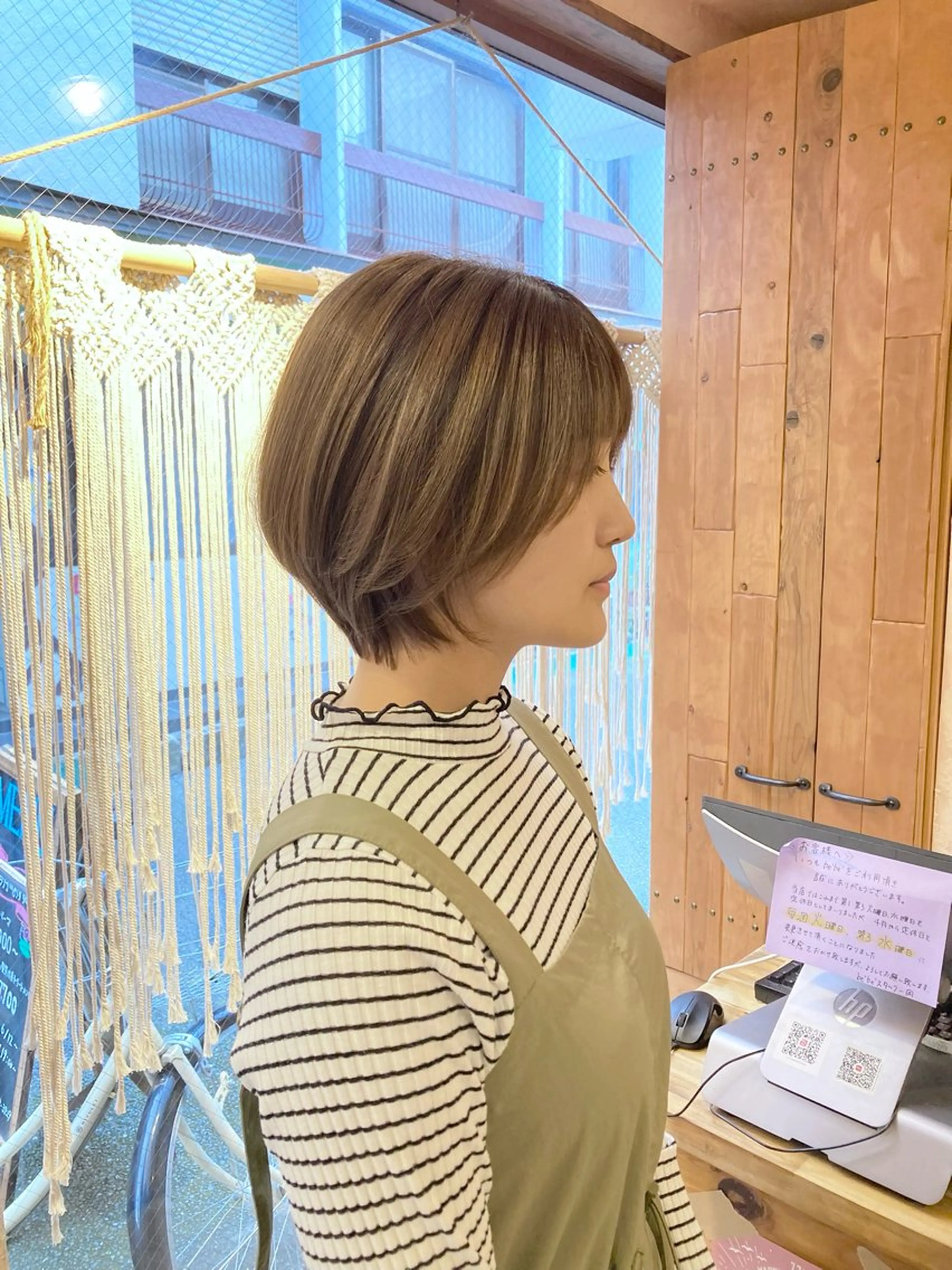 ショート カラー 髪質改善 🧶小林賢人のヘアスタイル