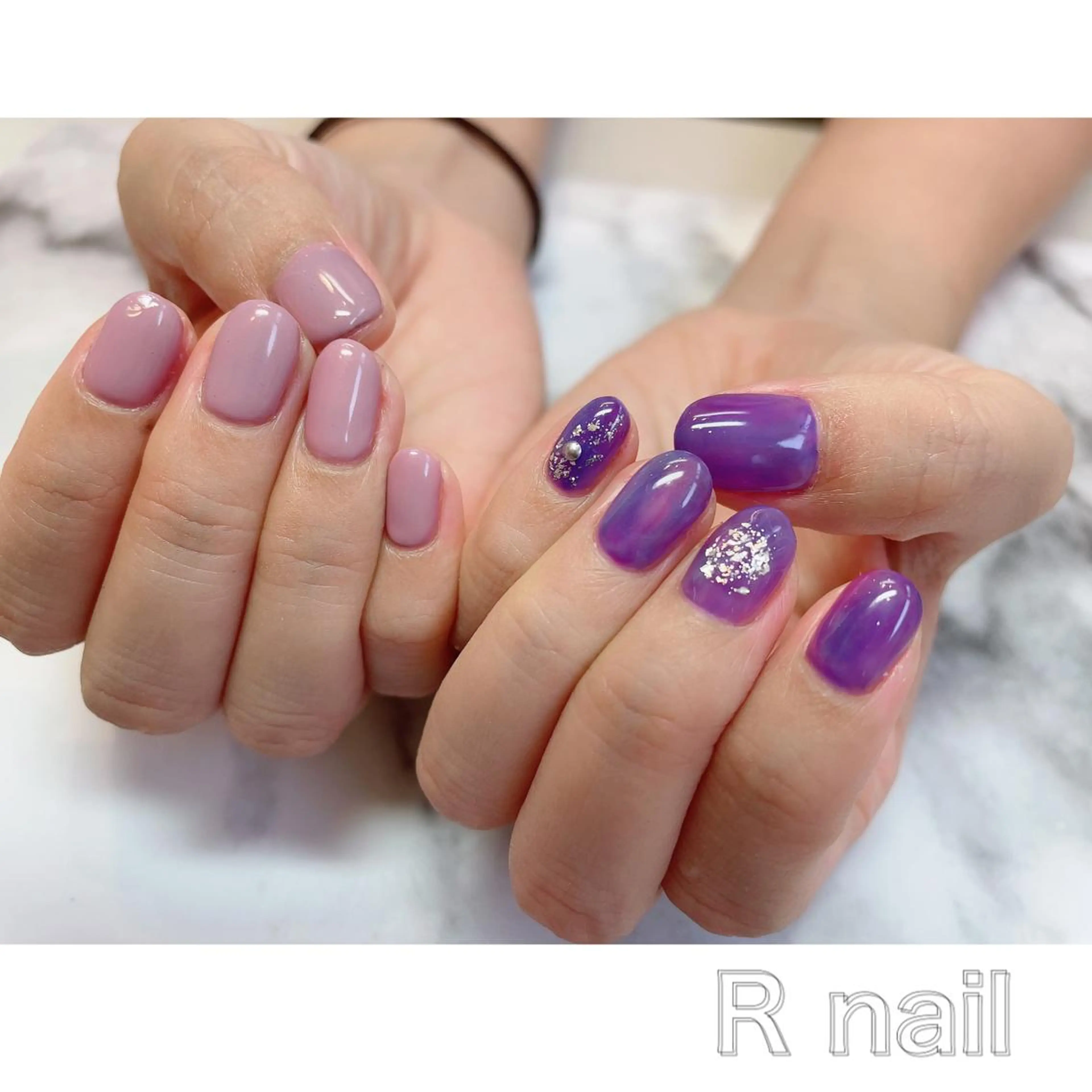 ネイル SUN&MOON REOのネイルデザイン