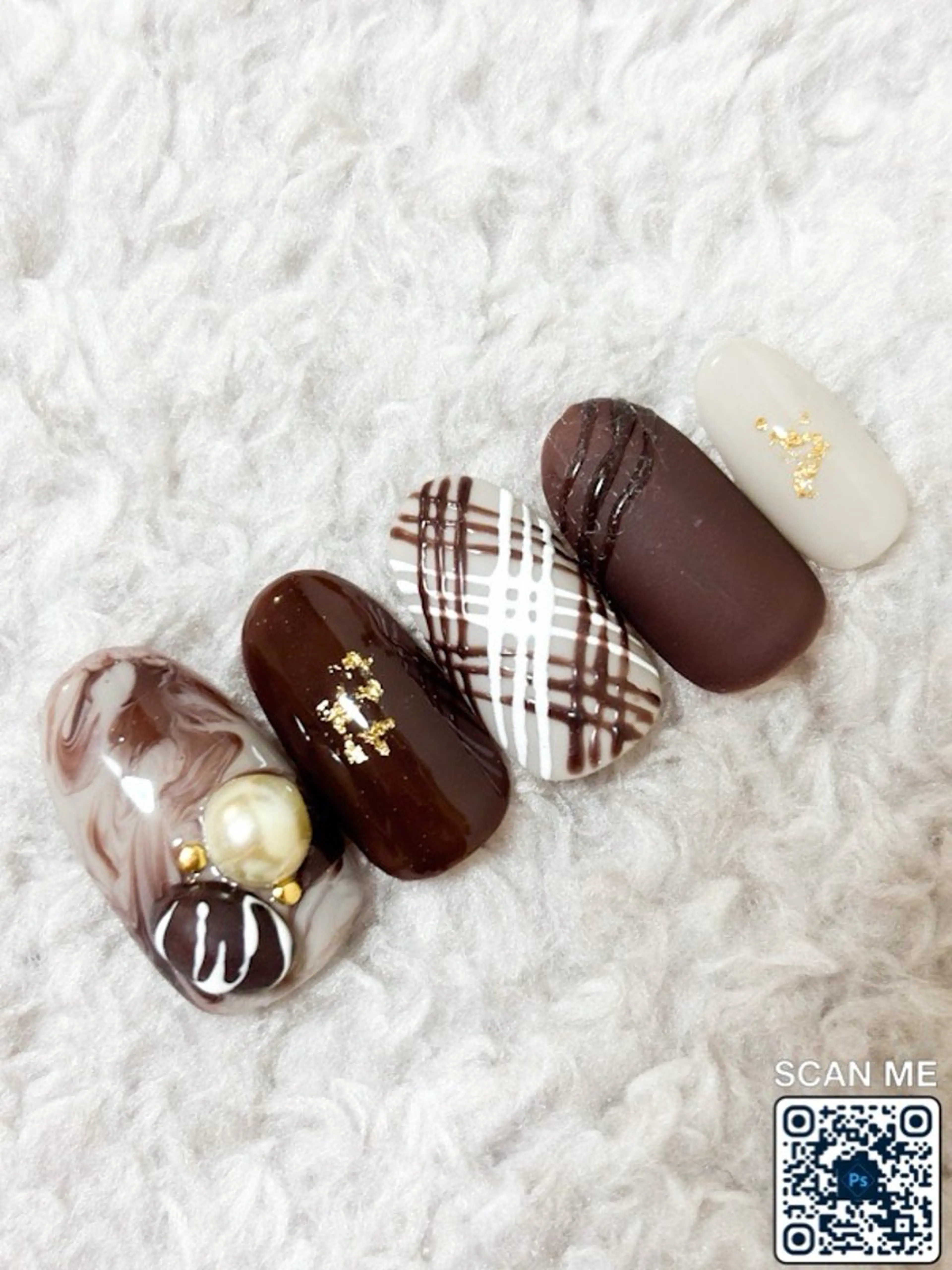 ネイル ゆうちゃんネイル フィルイン対応サロンのネイルデザイン