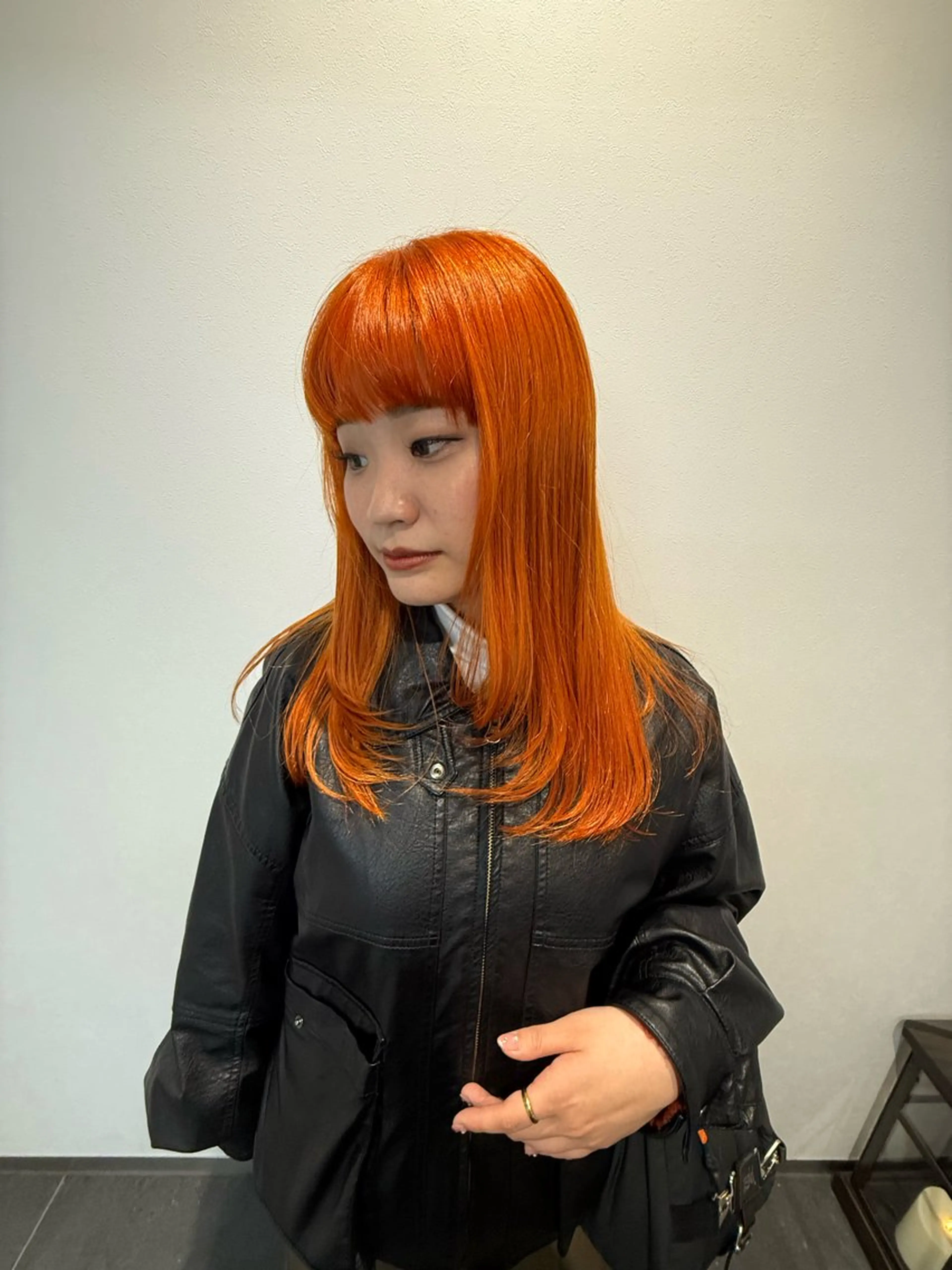 ロング レイヤーカット カット ヘアカラー miwa/ボブパーマ /モードボブのヘアスタイル