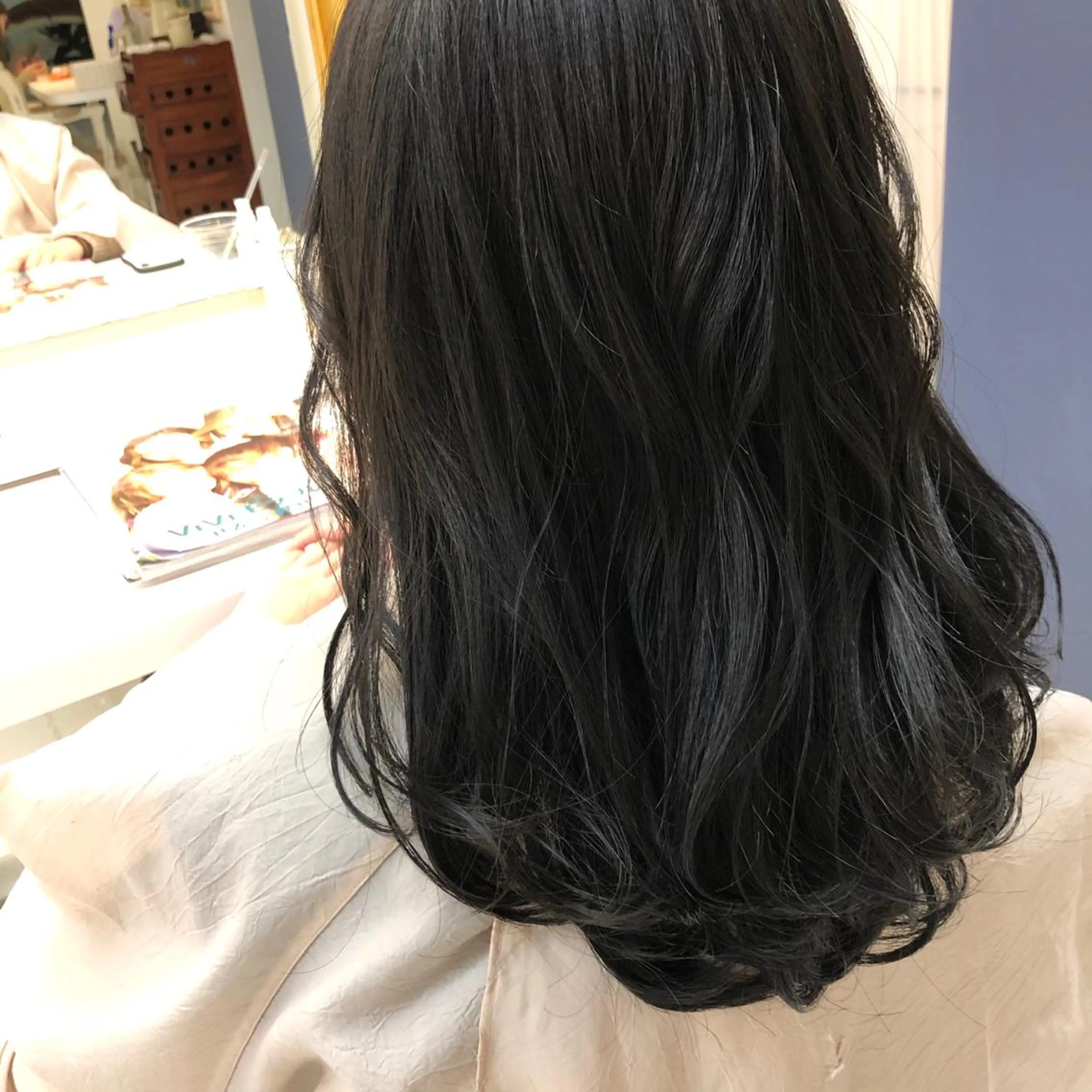 セミロング 学生 カット ヘアカラー トリートメント [仙台髪質改善]小原 弘之のヘアスタイル