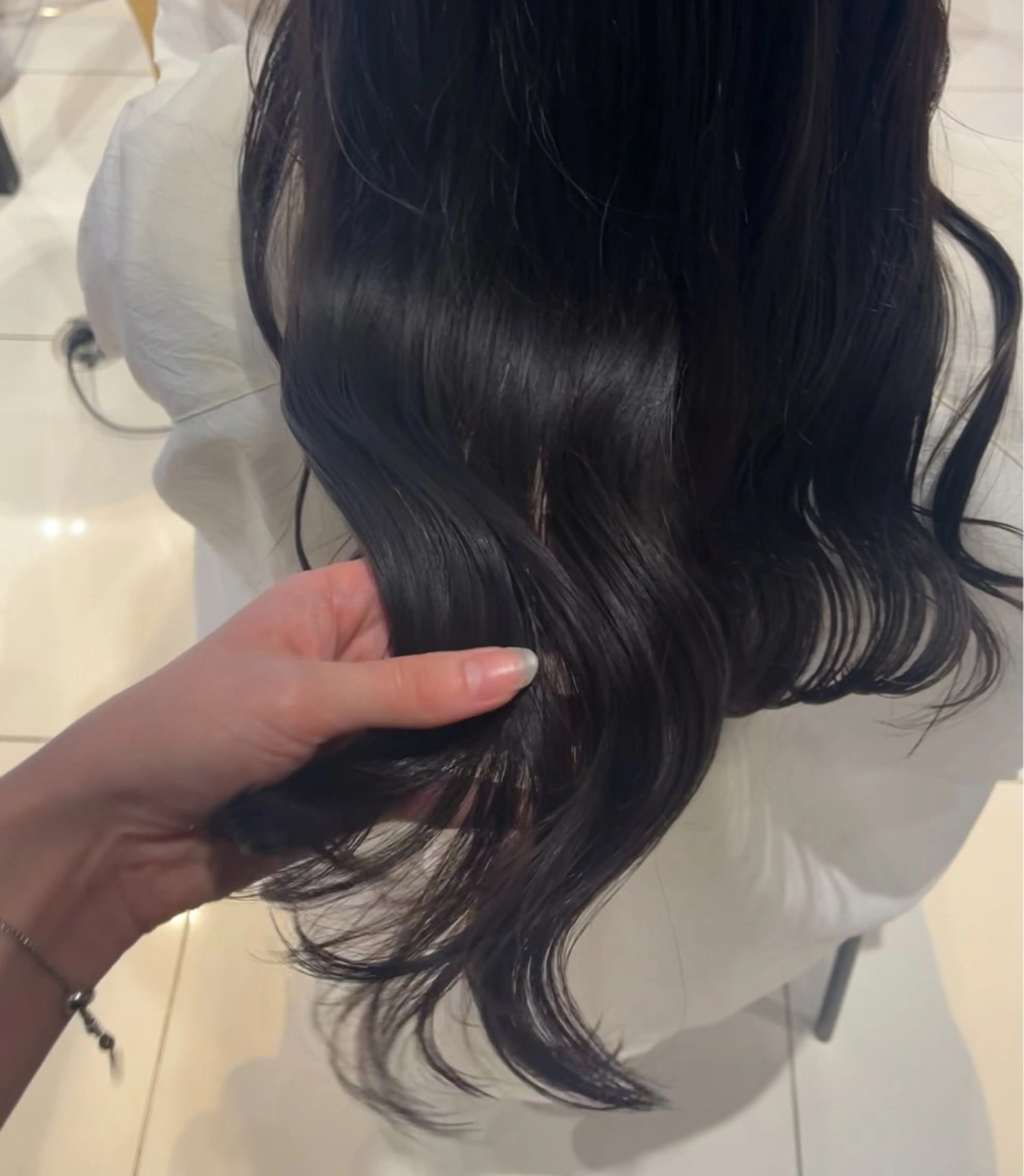 【平日限定】トーンダウンカラーモデル＋シルクトリートメント付き🧸｡˚꣑୧の写真