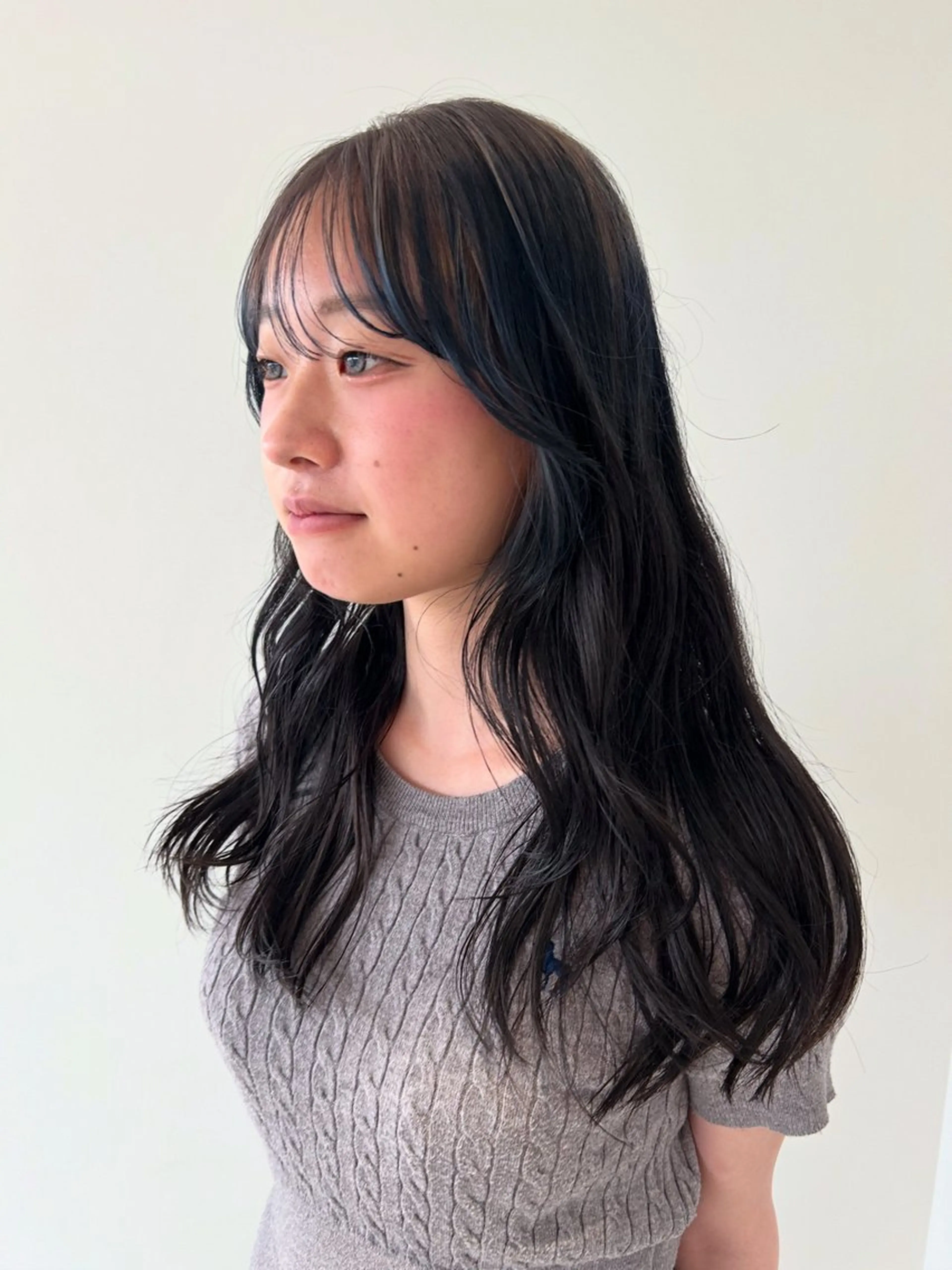 ロング カラー ヘアカラー トリートメント ケアパーマ/ケアブリ ーチdaisukeのヘアスタイル