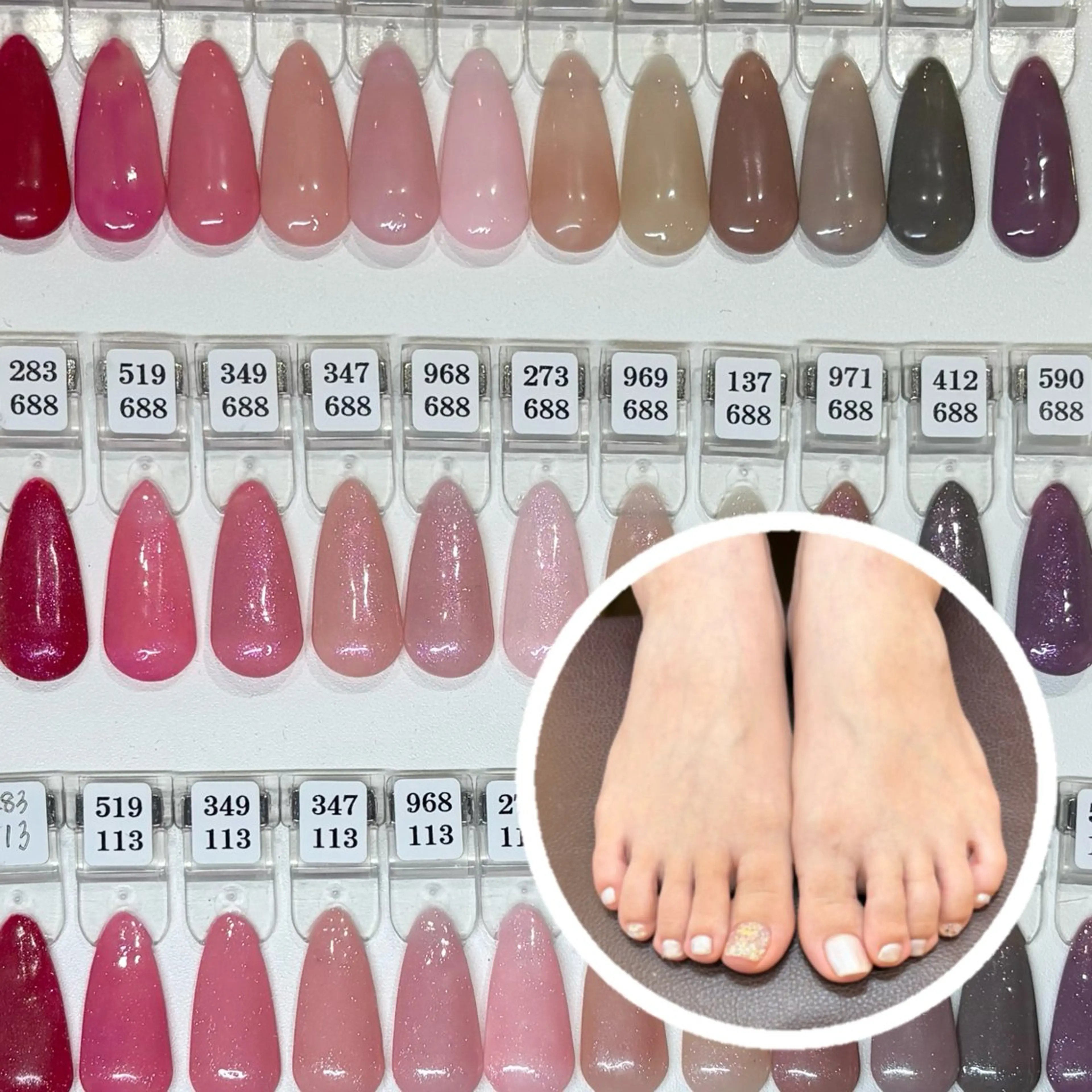 【シェラック】ワンカラー ケア込み (オフなし)の写真