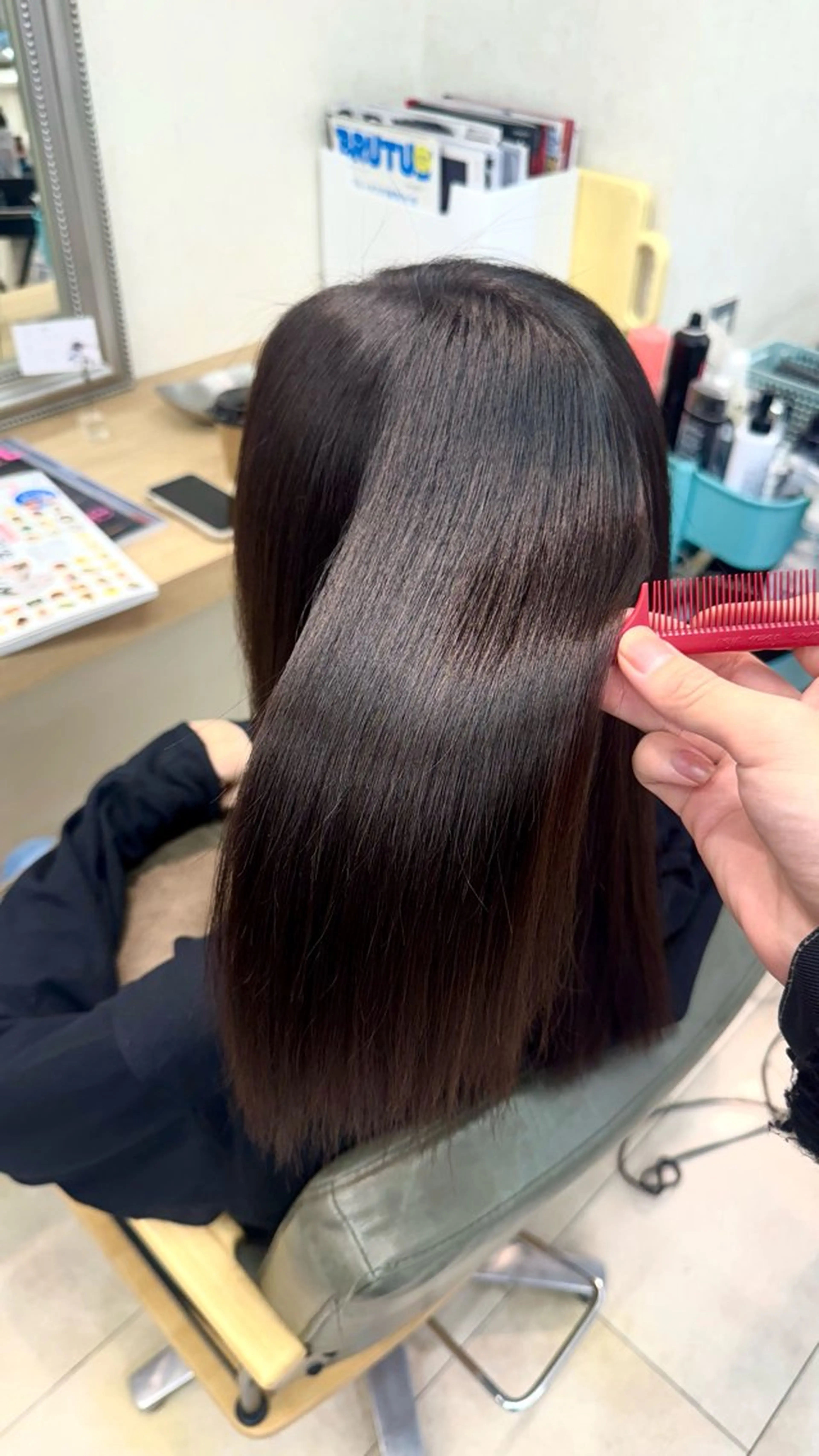 ロング 縮毛矯正 縮毛矯正 アニメオタク美容師/ メンズ特化/僚汰のヘアスタイル