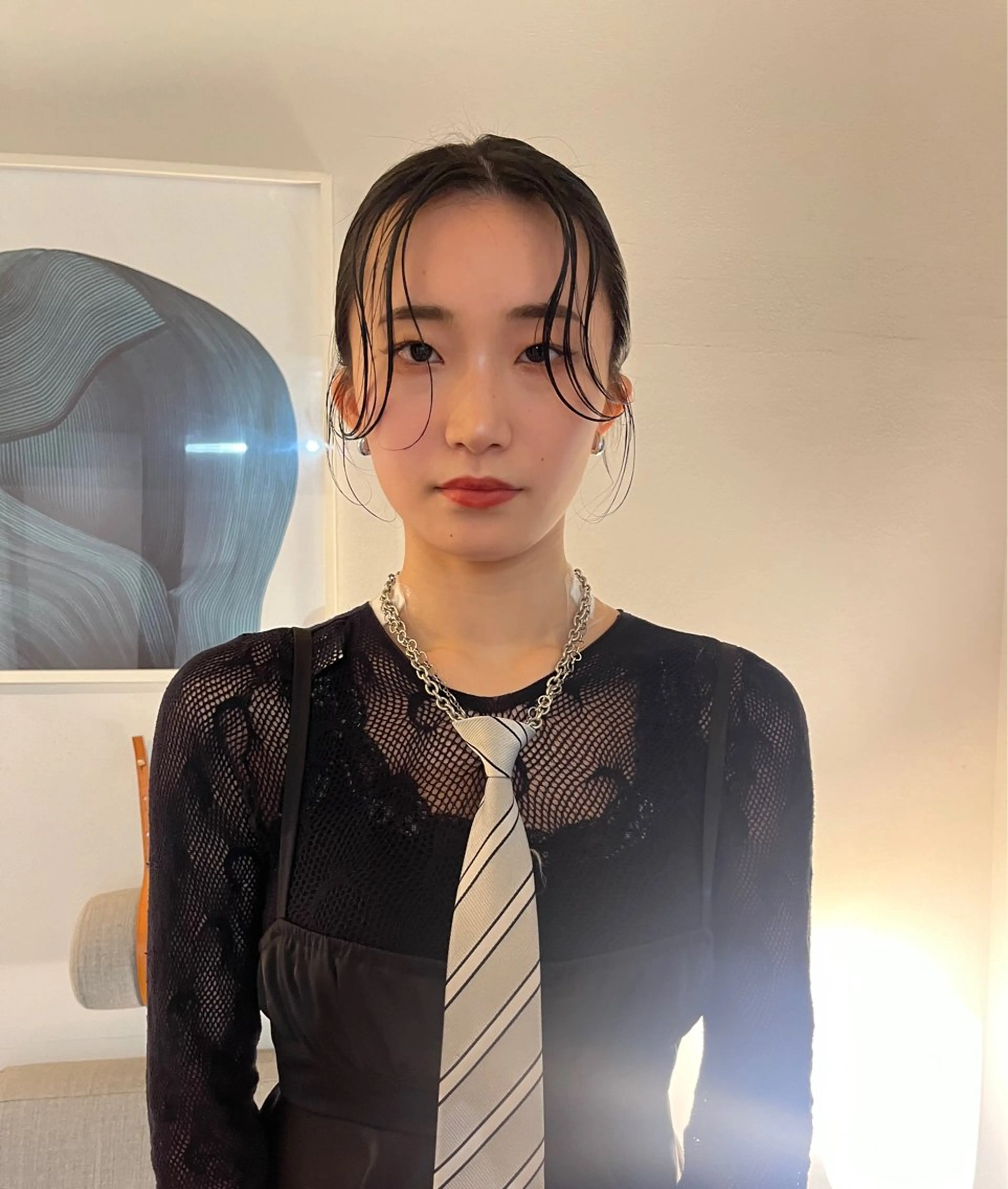 カラー ヘアアレンジ yoshihama sumireのヘアスタイル