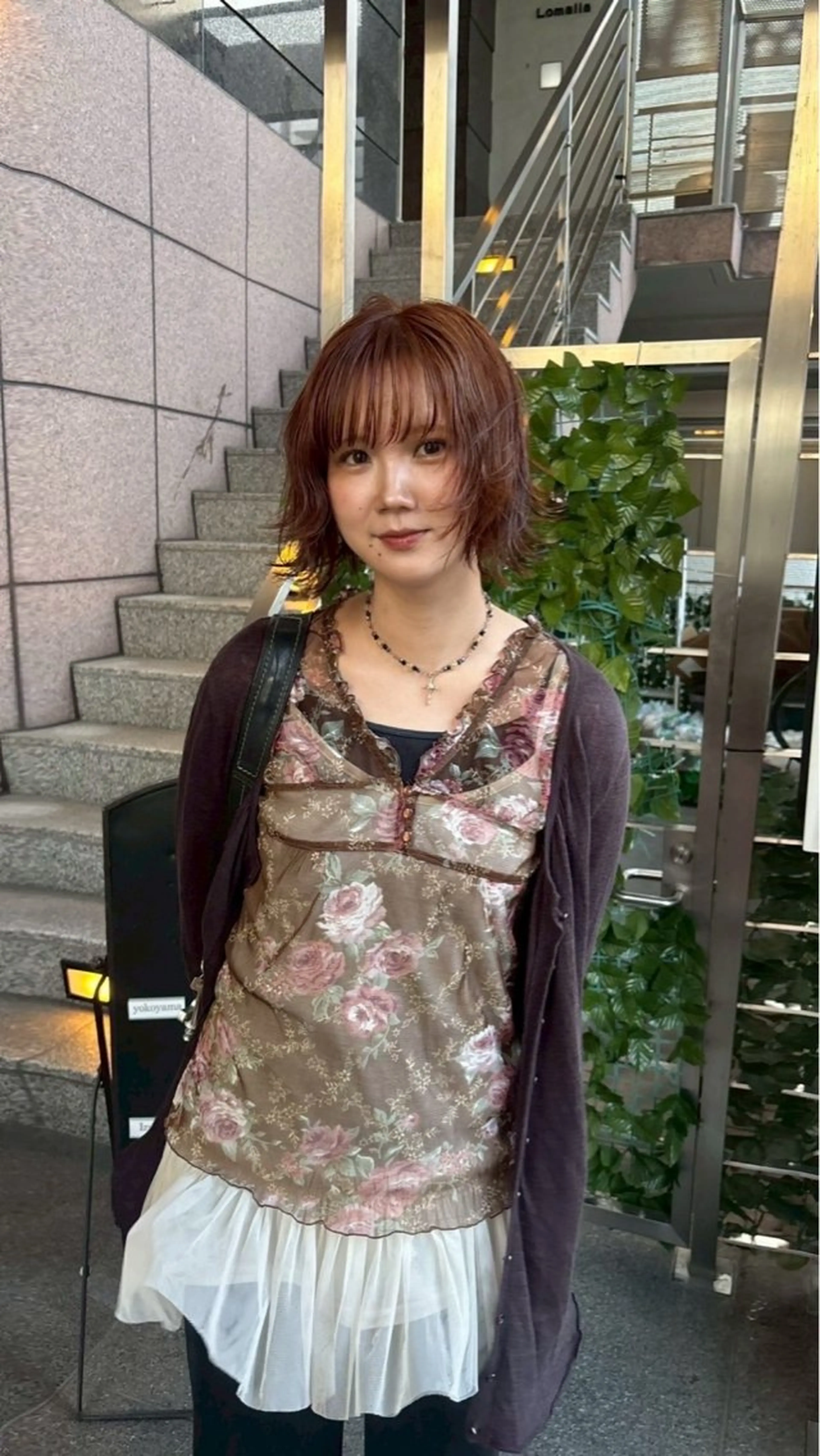 ショート カラー カット ヘアカラー トリートメント ヘッドスパ オリーブ/縮毛♡ Natsuno🩰のヘアスタイル