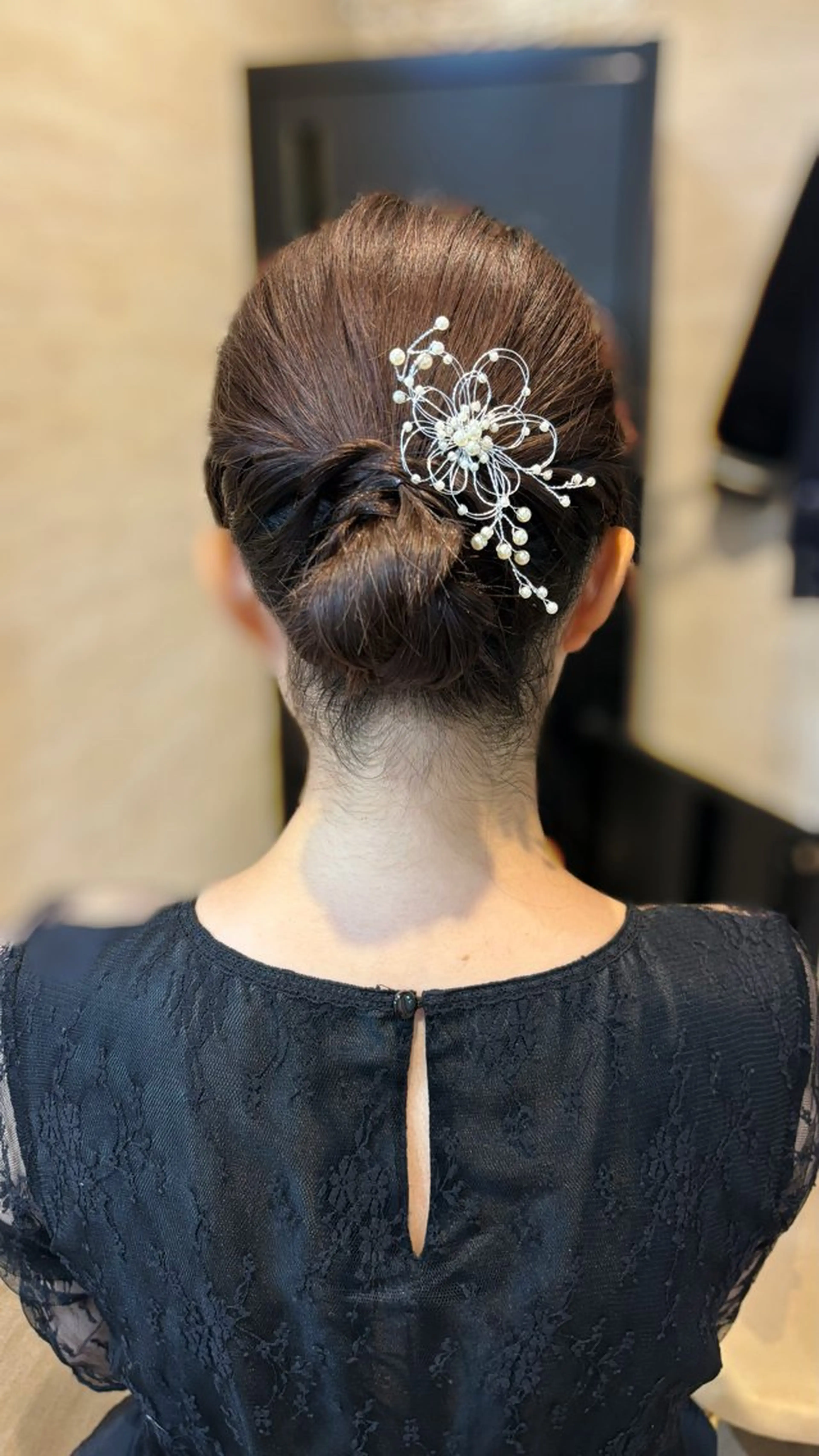 ミディアム ヘアアレンジ elu あやね 🤍🫧カラーモデルのヘアスタイル