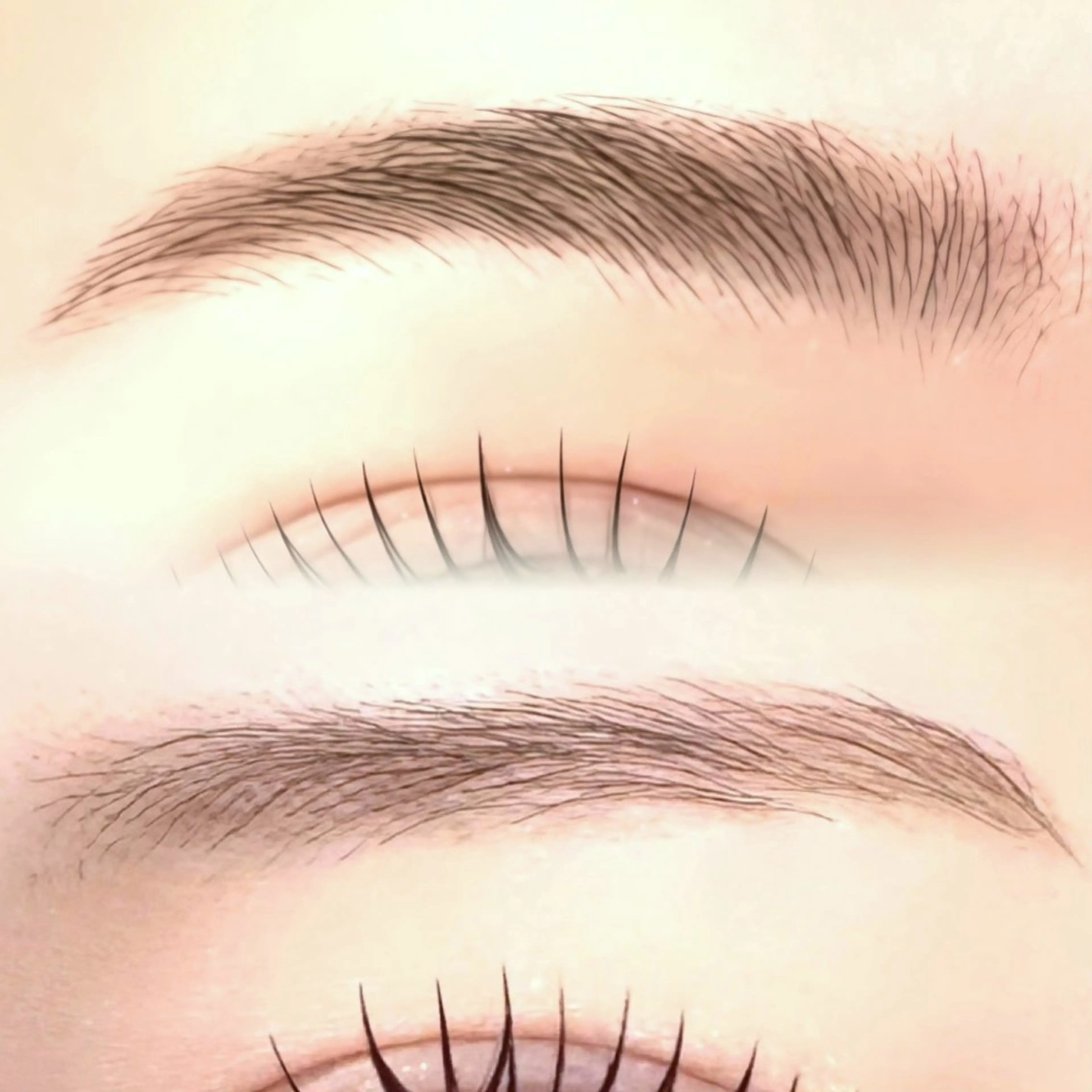 眉ハリウッドブロウリフト🪶WAXなしの写真