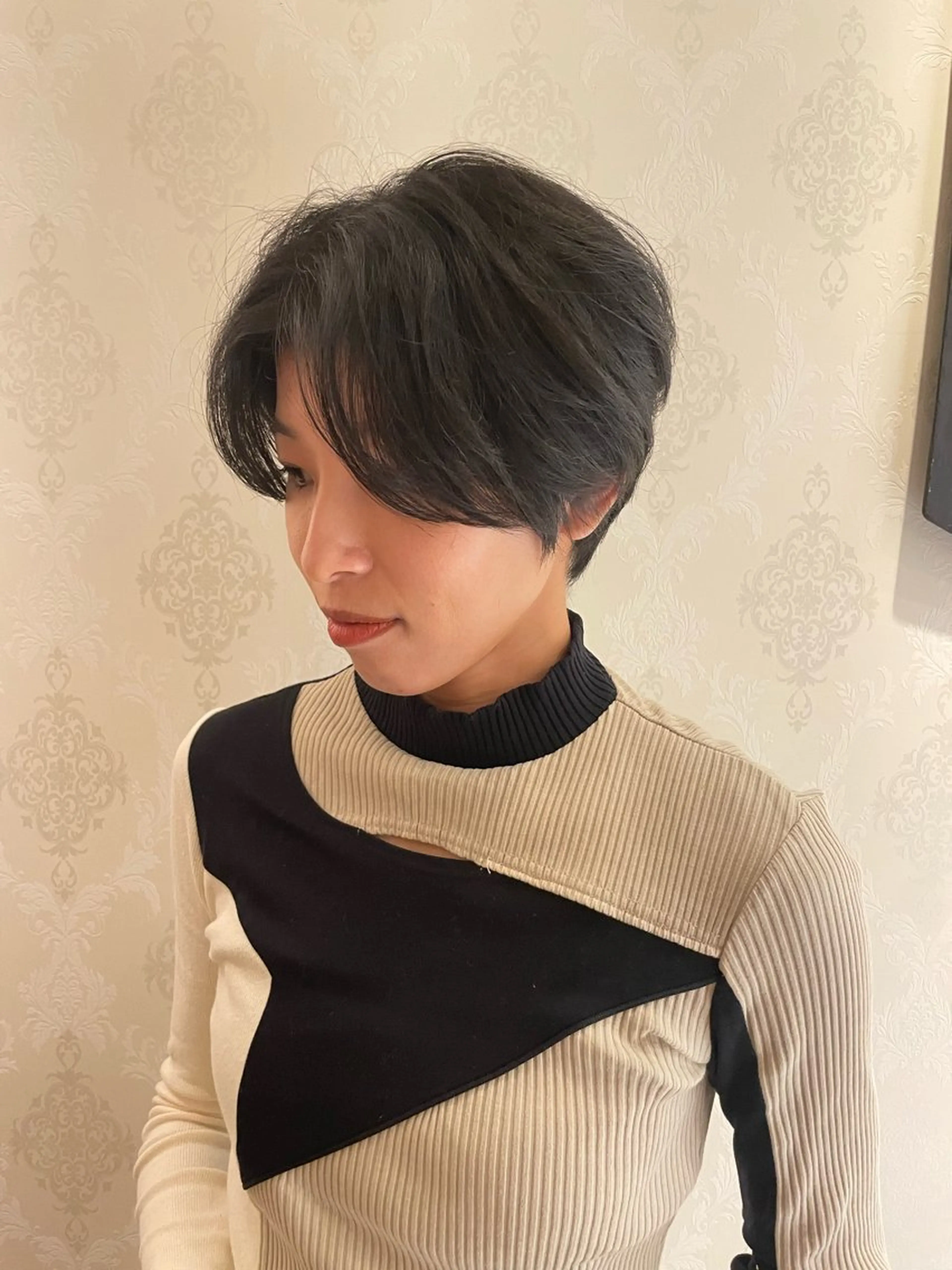 ショート ショートボブ ハンサムショート ボブ ショートヘア 鶴岡で縮毛矯正なら お任せ！ハヤシナオミのヘアスタイル