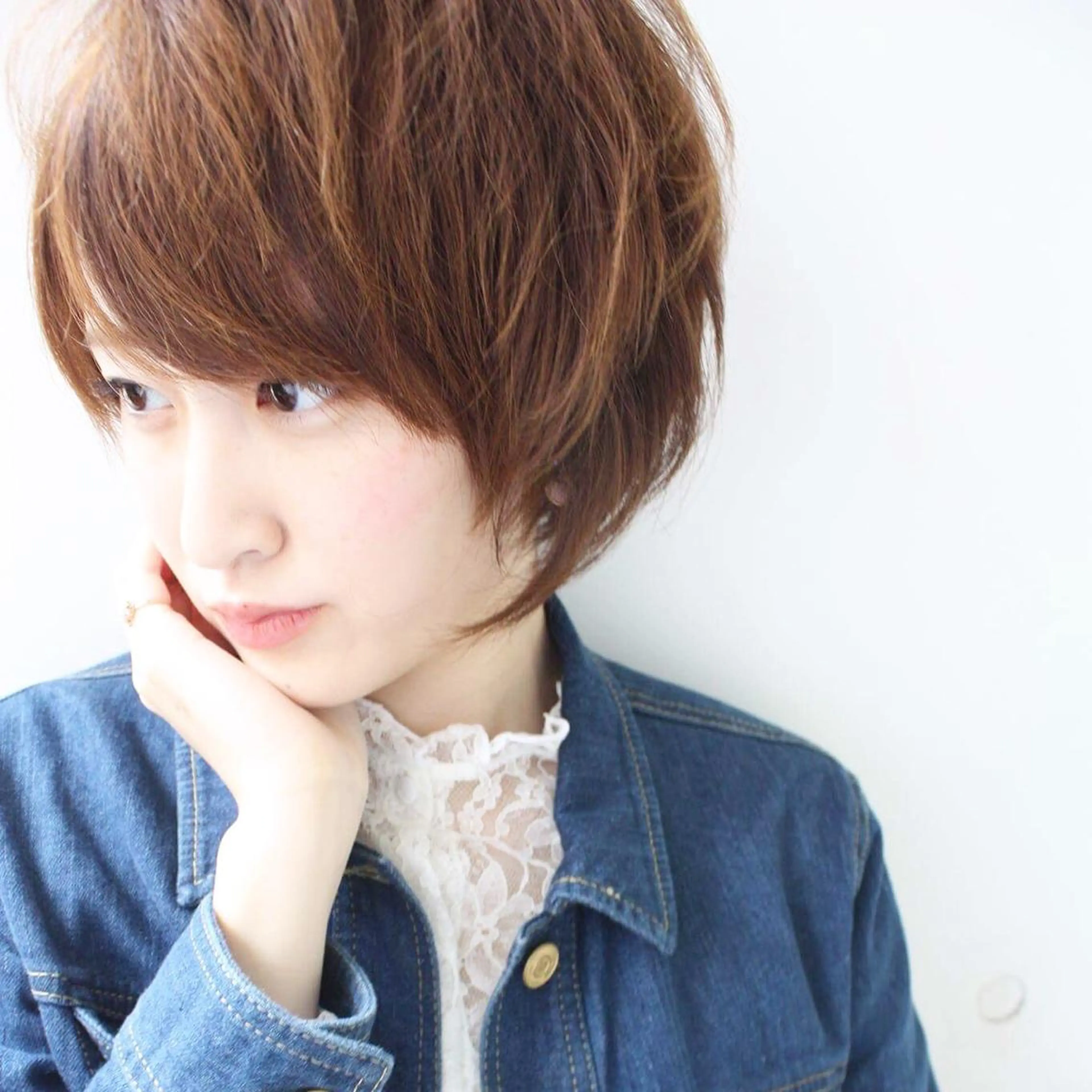 ショート カラー イルミナカラー 髪質改善 tuuli トゥーリのヘアスタイル