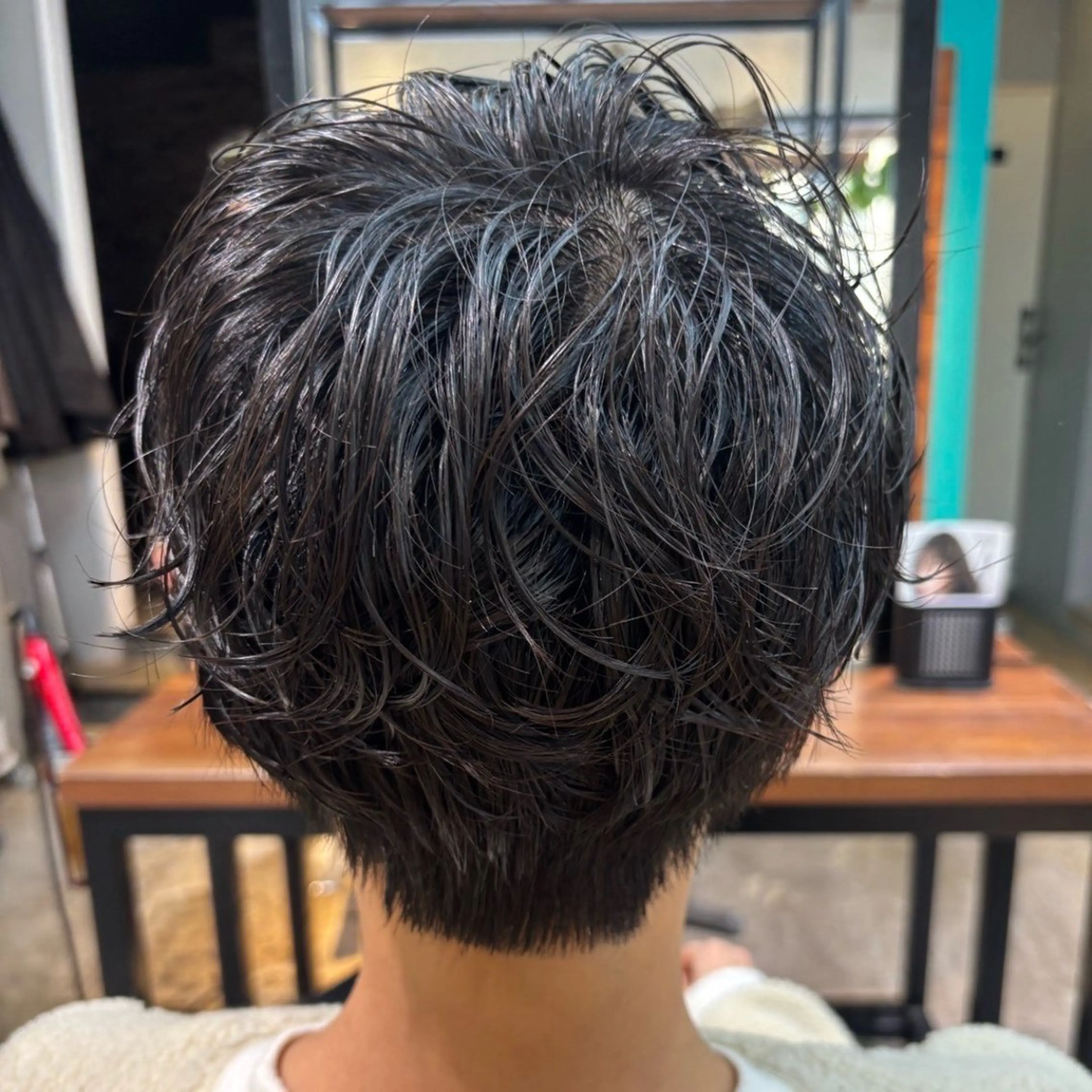 パーマ メンズ カット パーマ TSUBASA 🪽のヘアスタイル