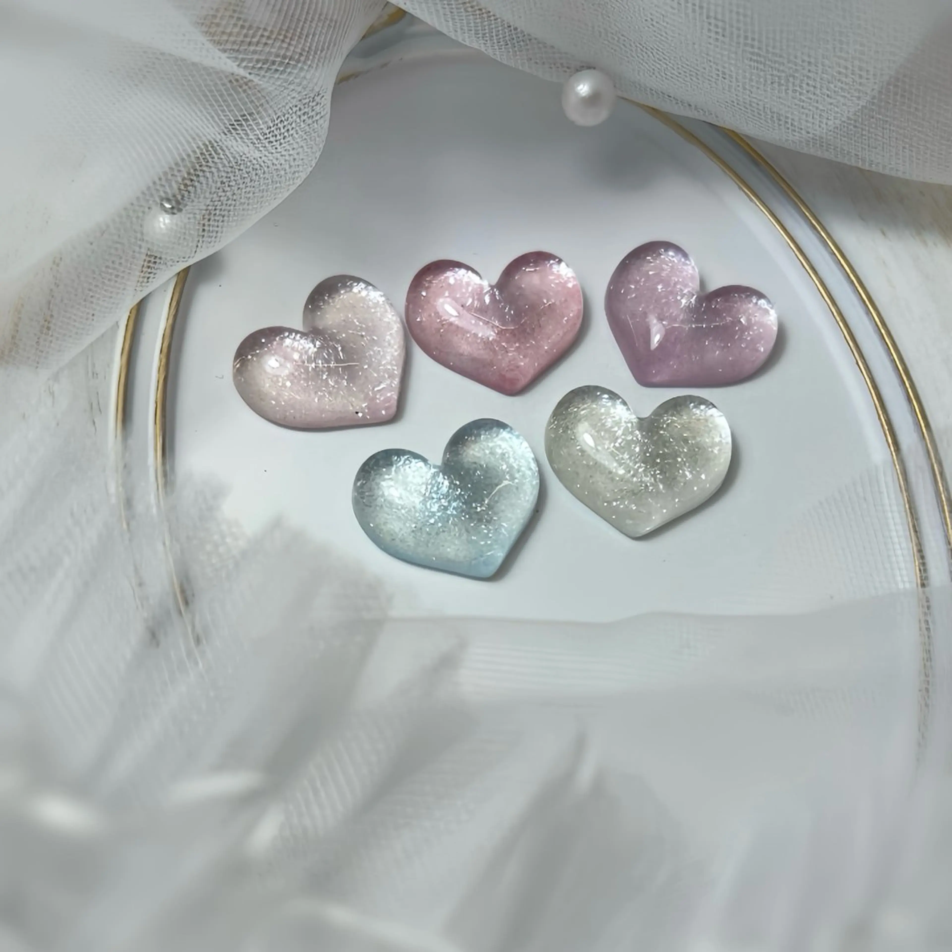 ネイル ラメ(グリッター) Nail Salon Enchleam所属・RUi 🦋🕯️のネイルデザイン