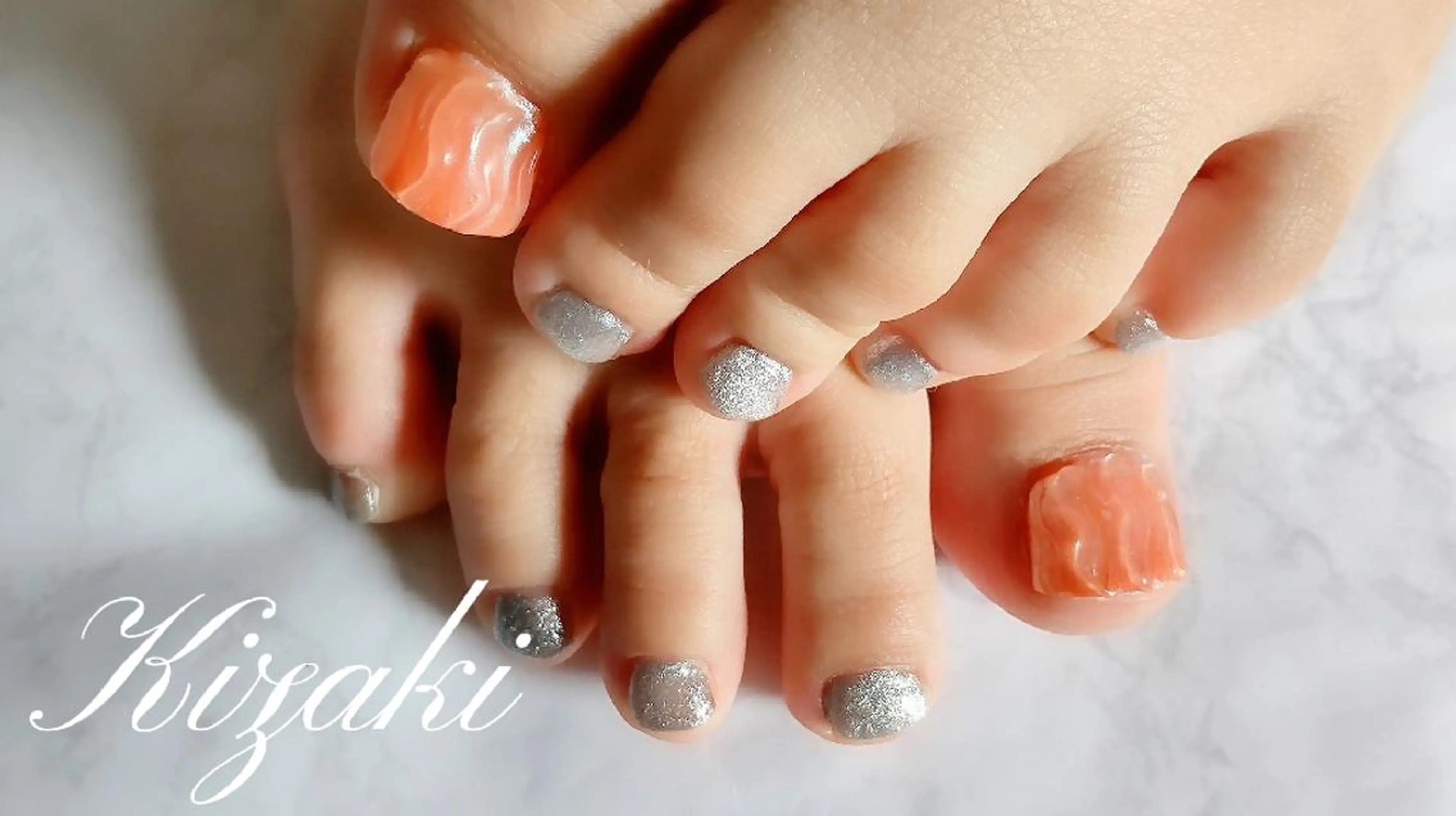 ネイル アートネイル マグネットネイル フットネイル Kizaki.. Saoriのマツエク・マツパデザイン