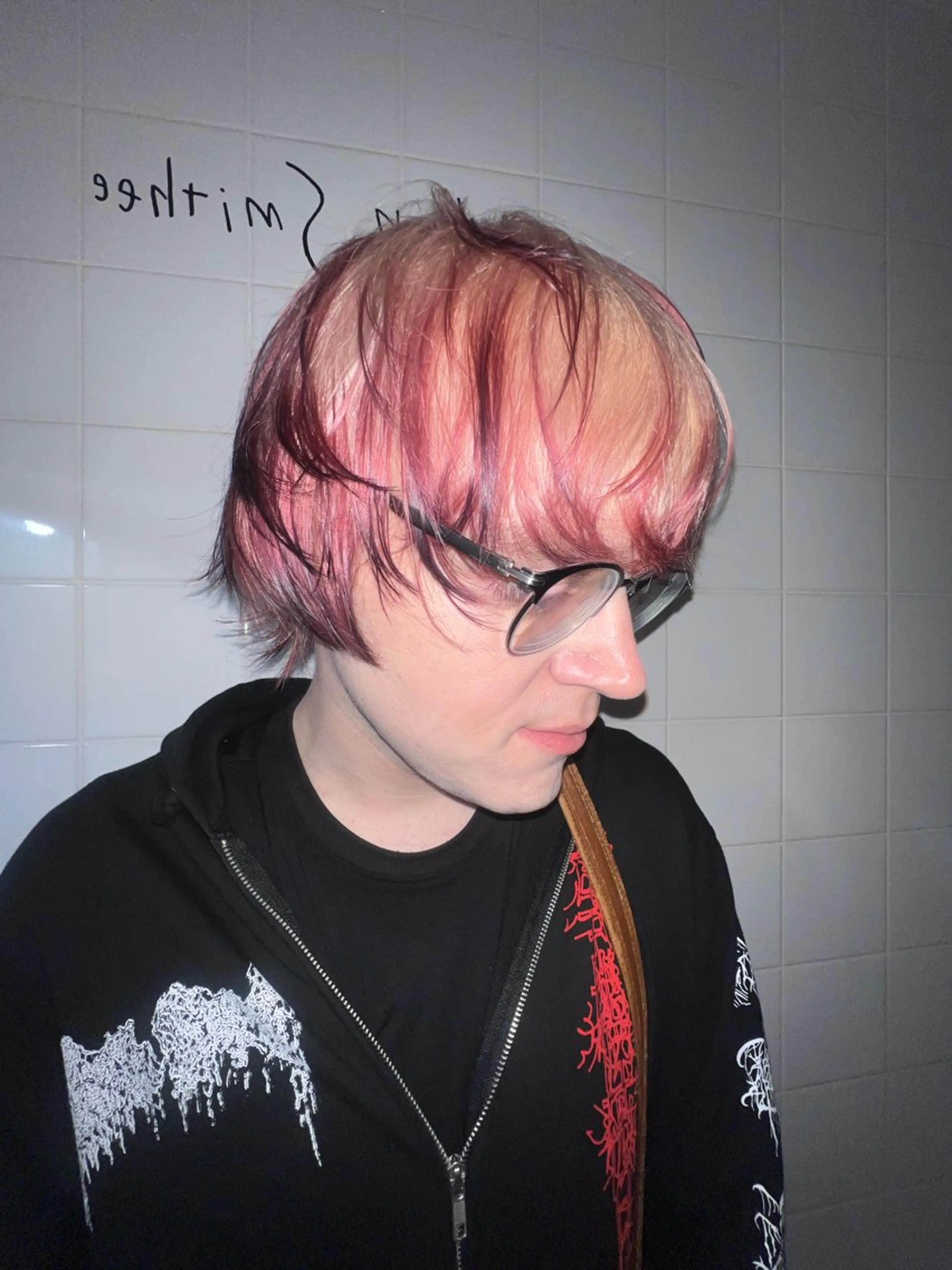 メンズ カット ヘアカラー 💥ウルフカット デザインあんな💥のヘアスタイル