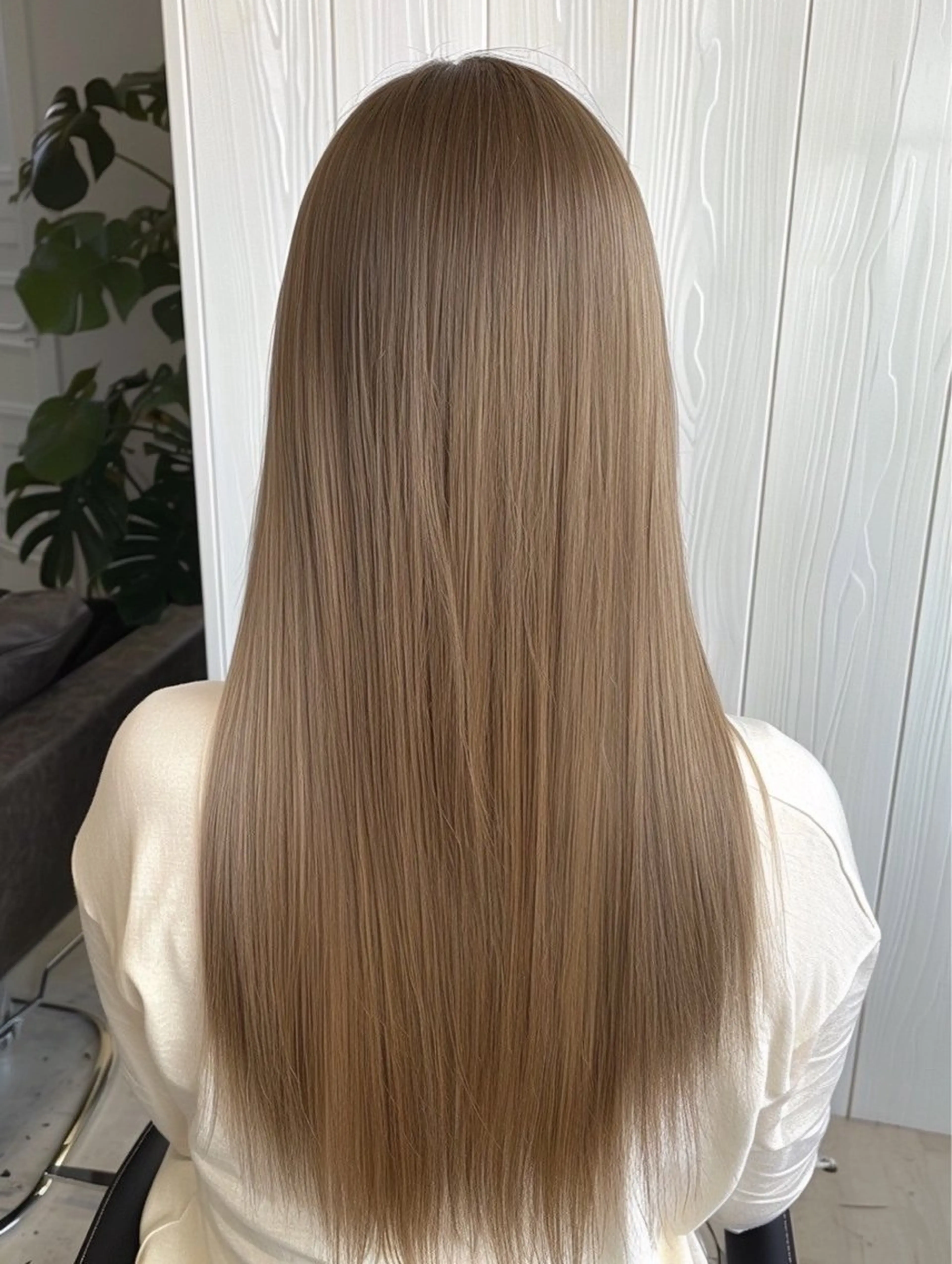 ロング カラー パーマ ヘアアレンジ メンズ ヘアカラー EnBlesS西宮 マンツーマン神道有基のヘアスタイル