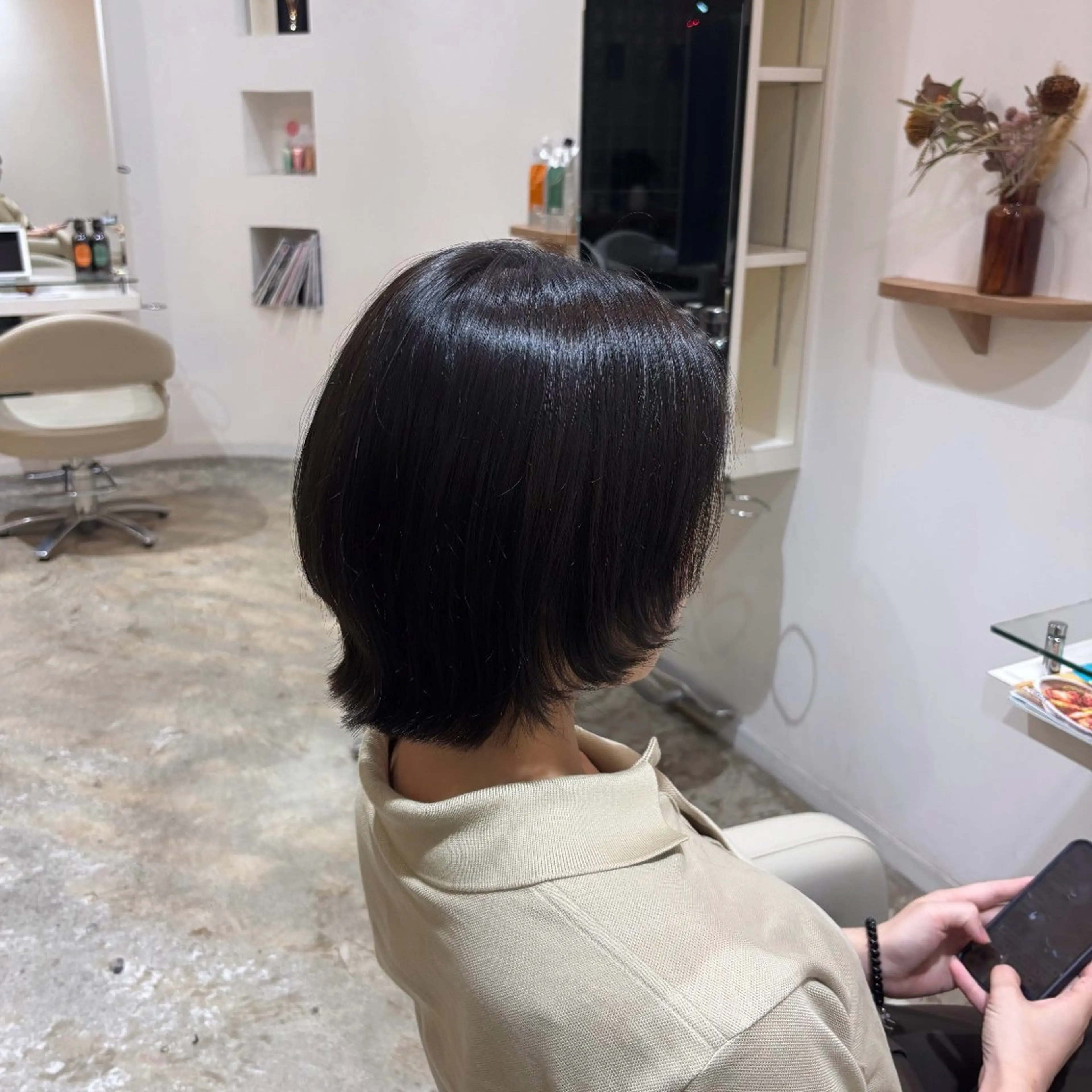 ショート 佐藤 優里のヘアスタイル