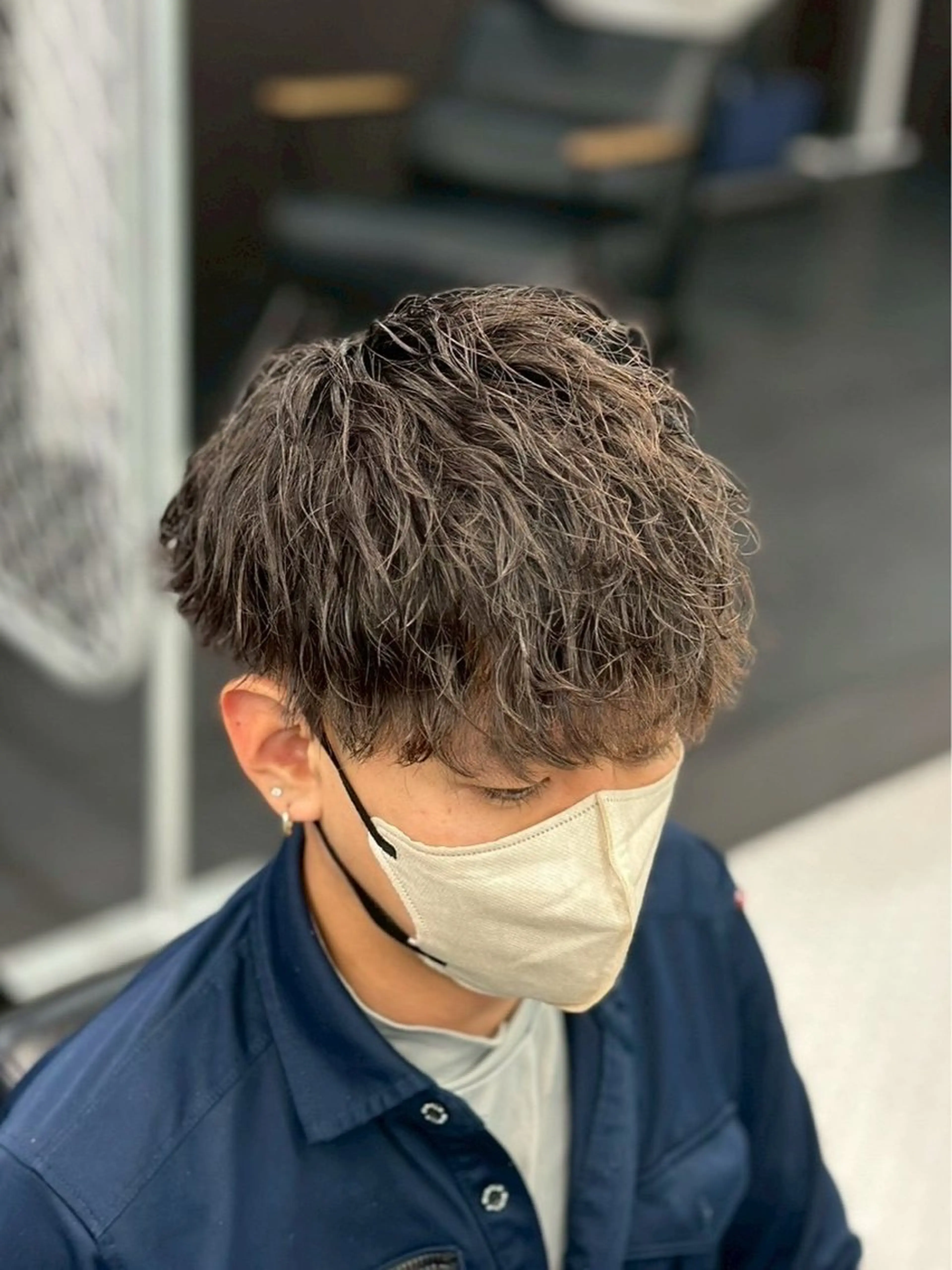 パーマ メンズ メンズ美容室/瀬田/ ナガタリクトのヘアスタイル